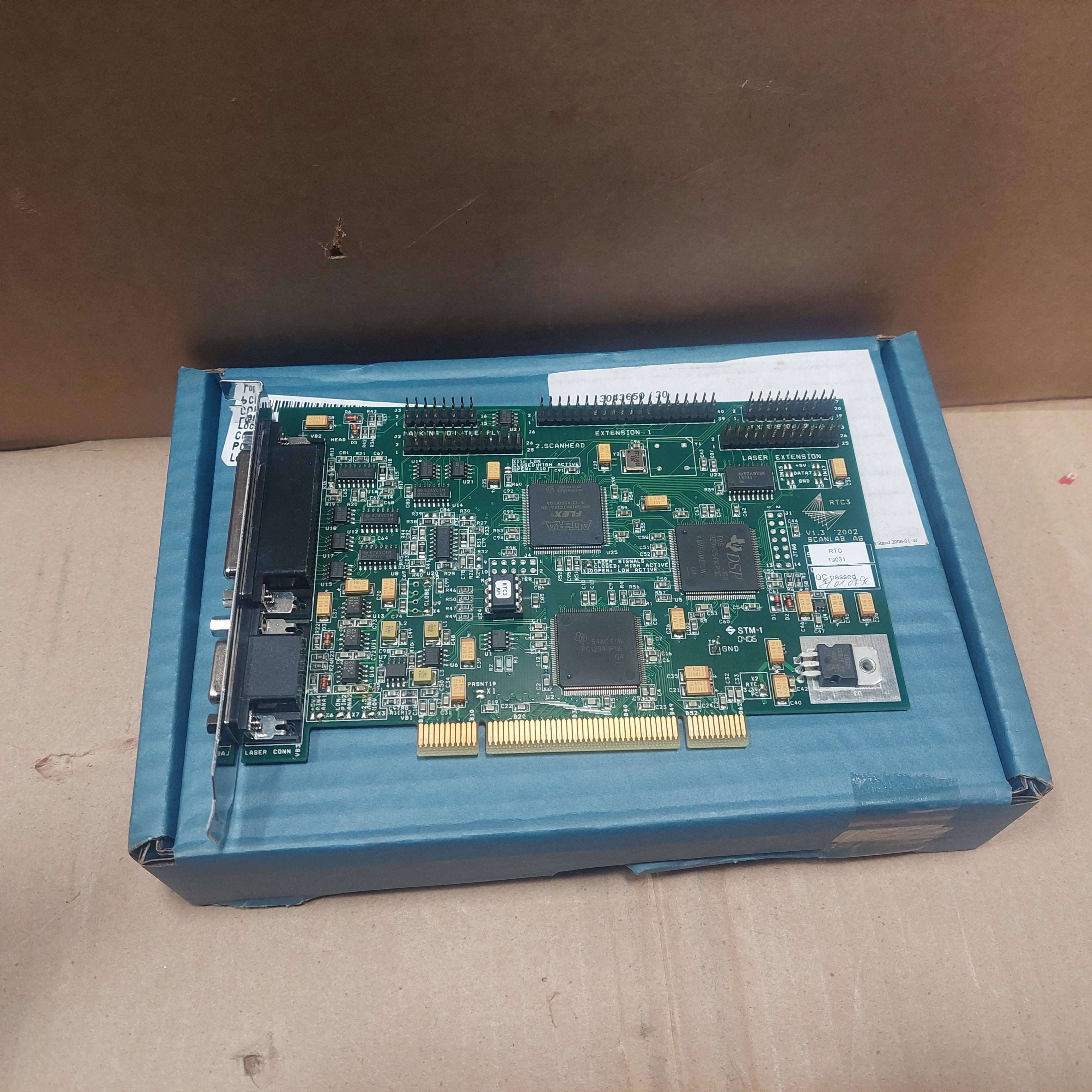 ScanLab RTC 3 Ver. 1.3 PC Laser Control Interface Scan Lab Used