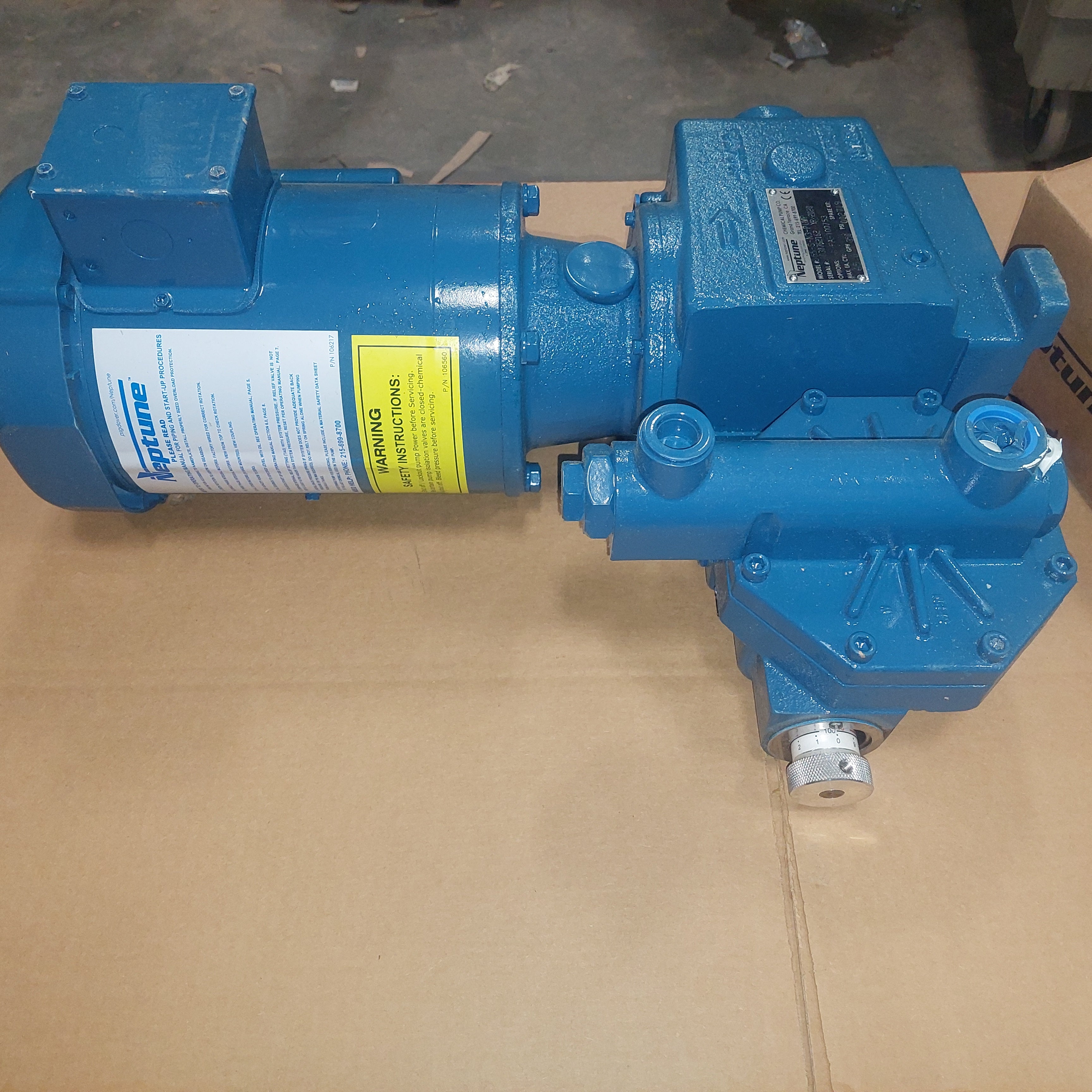 Neptune 565-S-N3 1HP 115-230V 1PH New