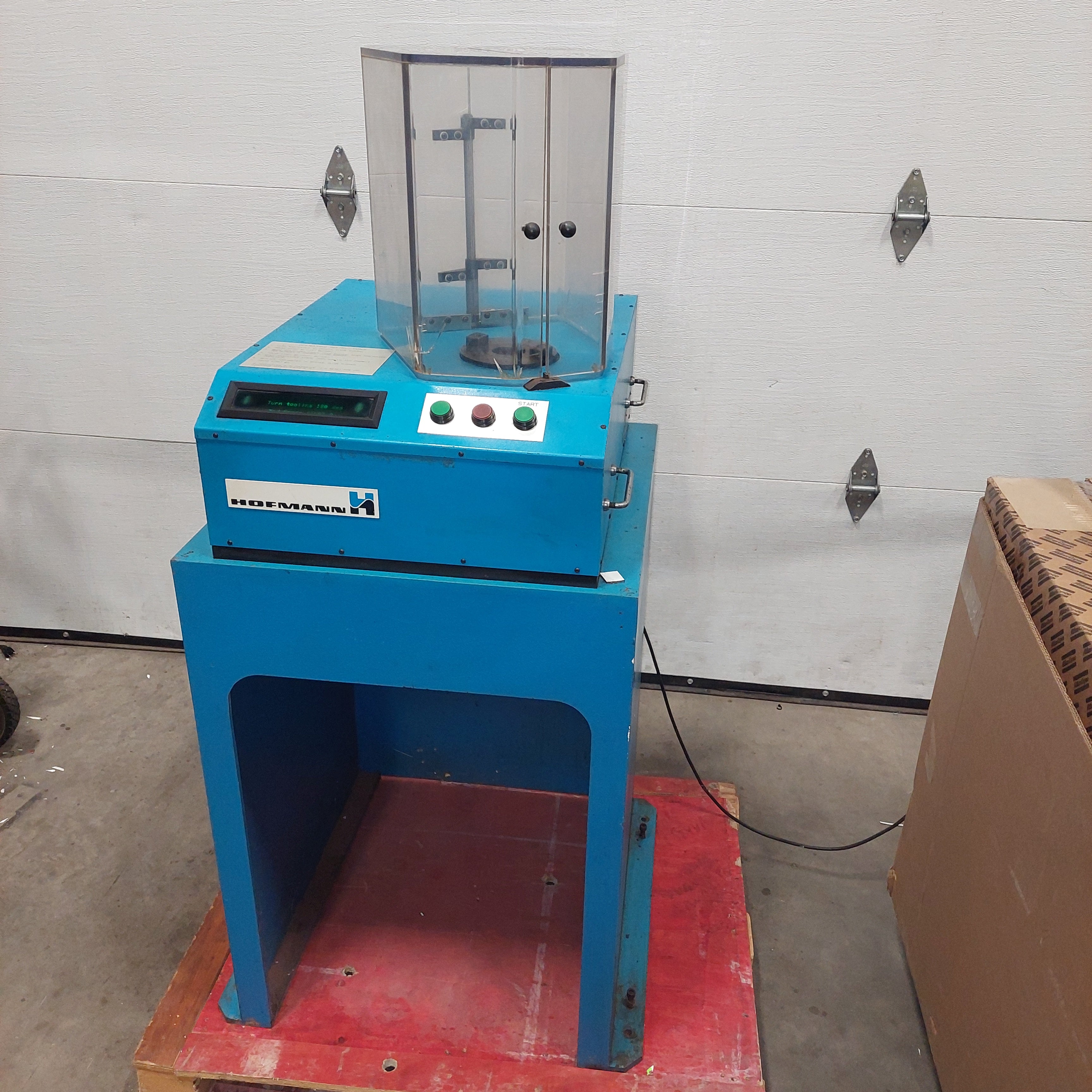 American Hofmann AHC MTB-5 Toolholder Balancer Balancing Machine Used