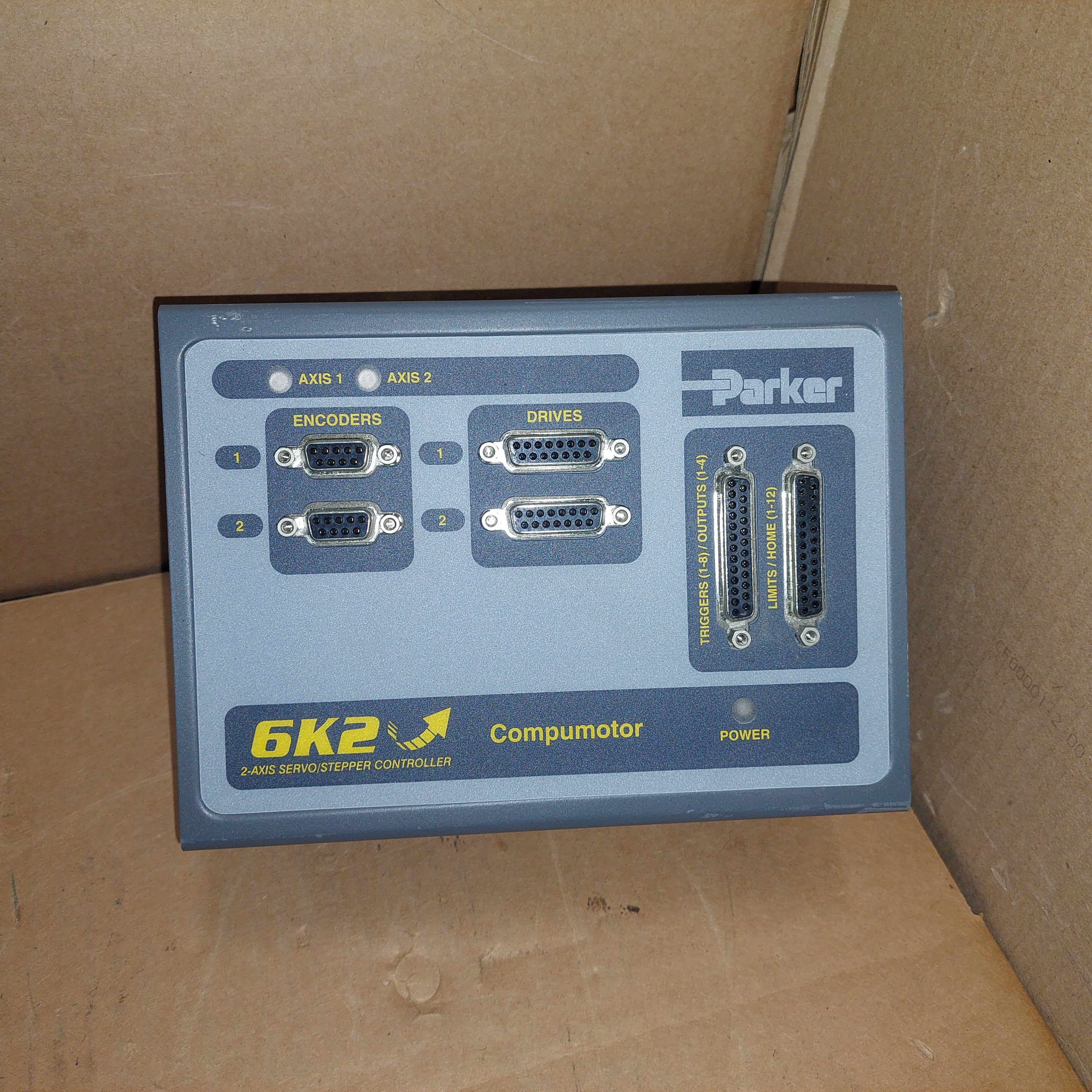 Parker Compumotor 6K2 2-Axis Stepper Controller Working Used