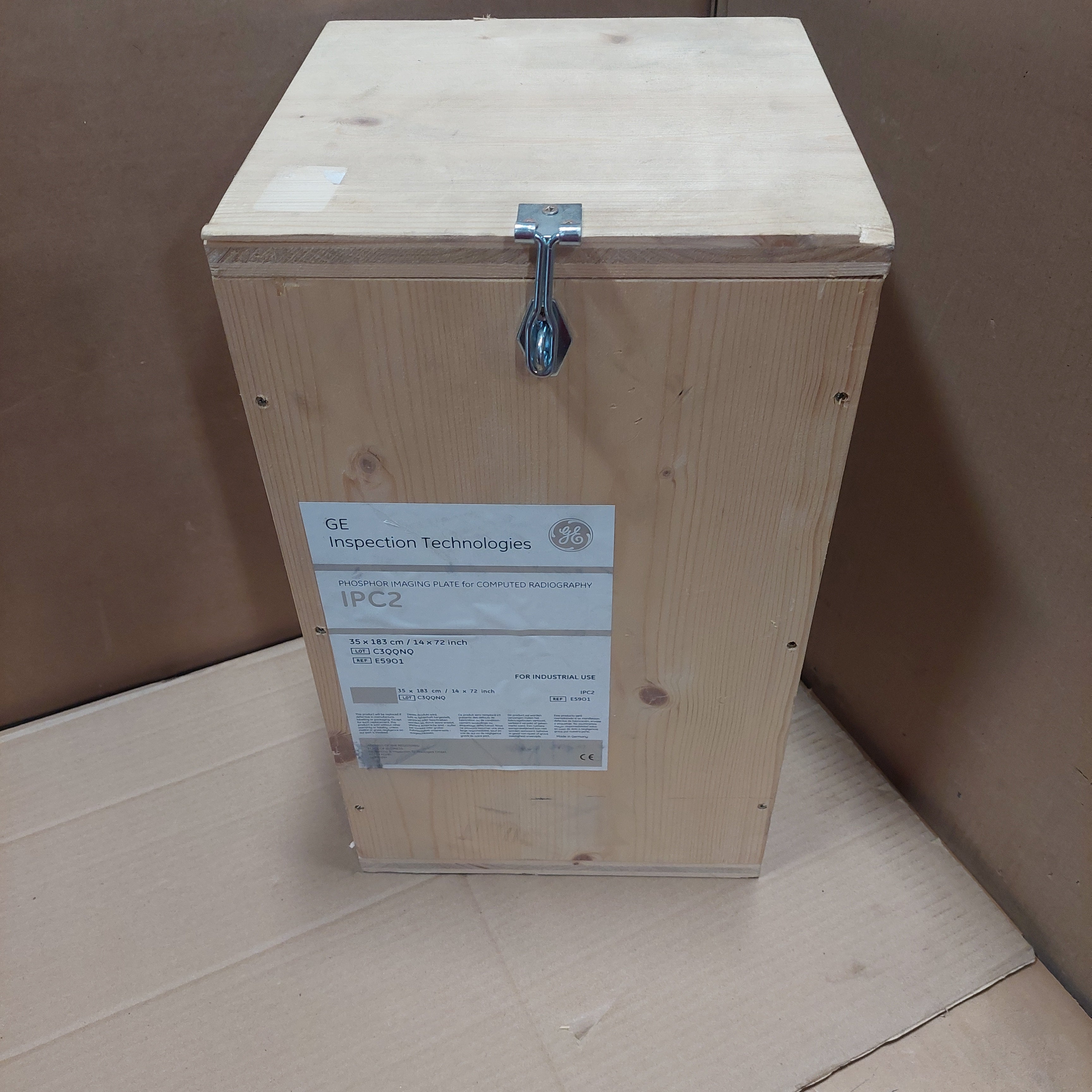 GE Inspection IPC2 Phosphor Plate 14x72" Ref E5901 New