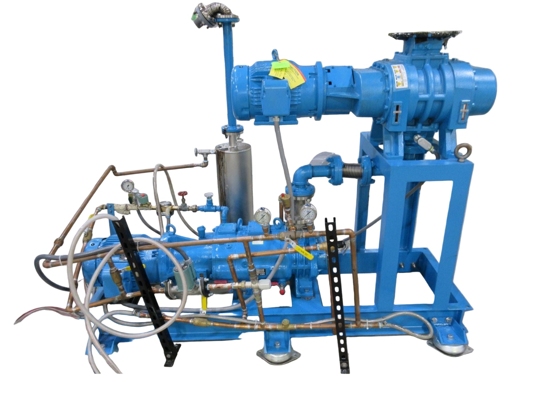 2018 Tuthill 10HP 2-Stage Vacuum Pump System SDV320, 850-GAL2CVC00-A Used