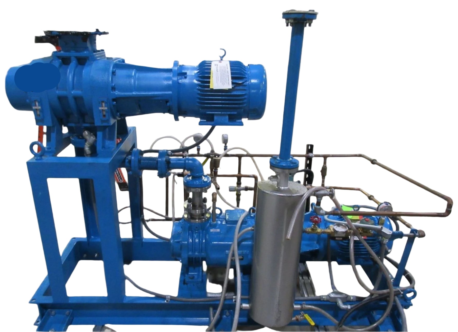 2018 Tuthill 10HP 2-Stage Vacuum Pump System SDV320, 850-GAL2CVC00-A Used