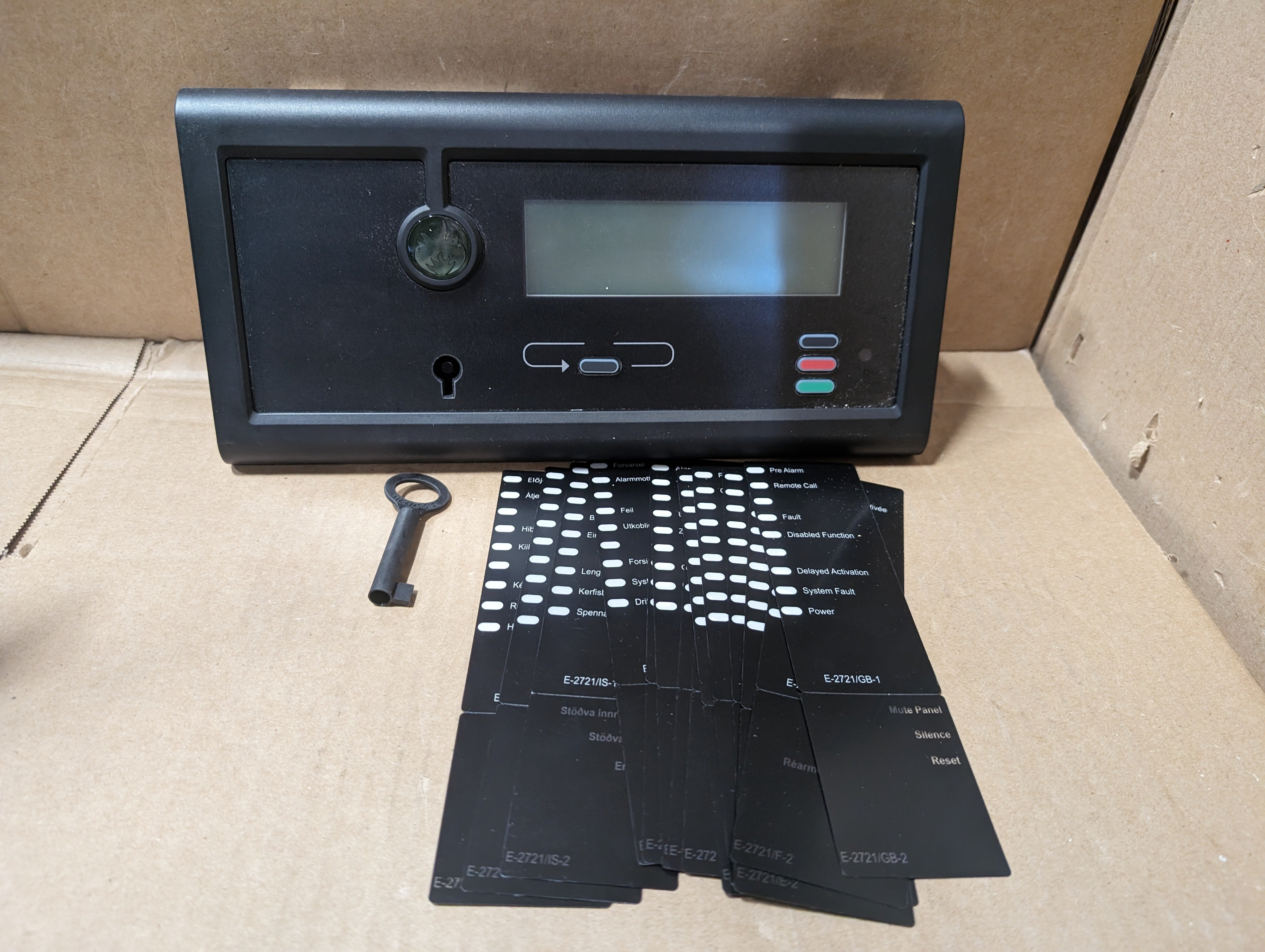 2021 Autronica 116-BU-210 Fire Brigade Panel New