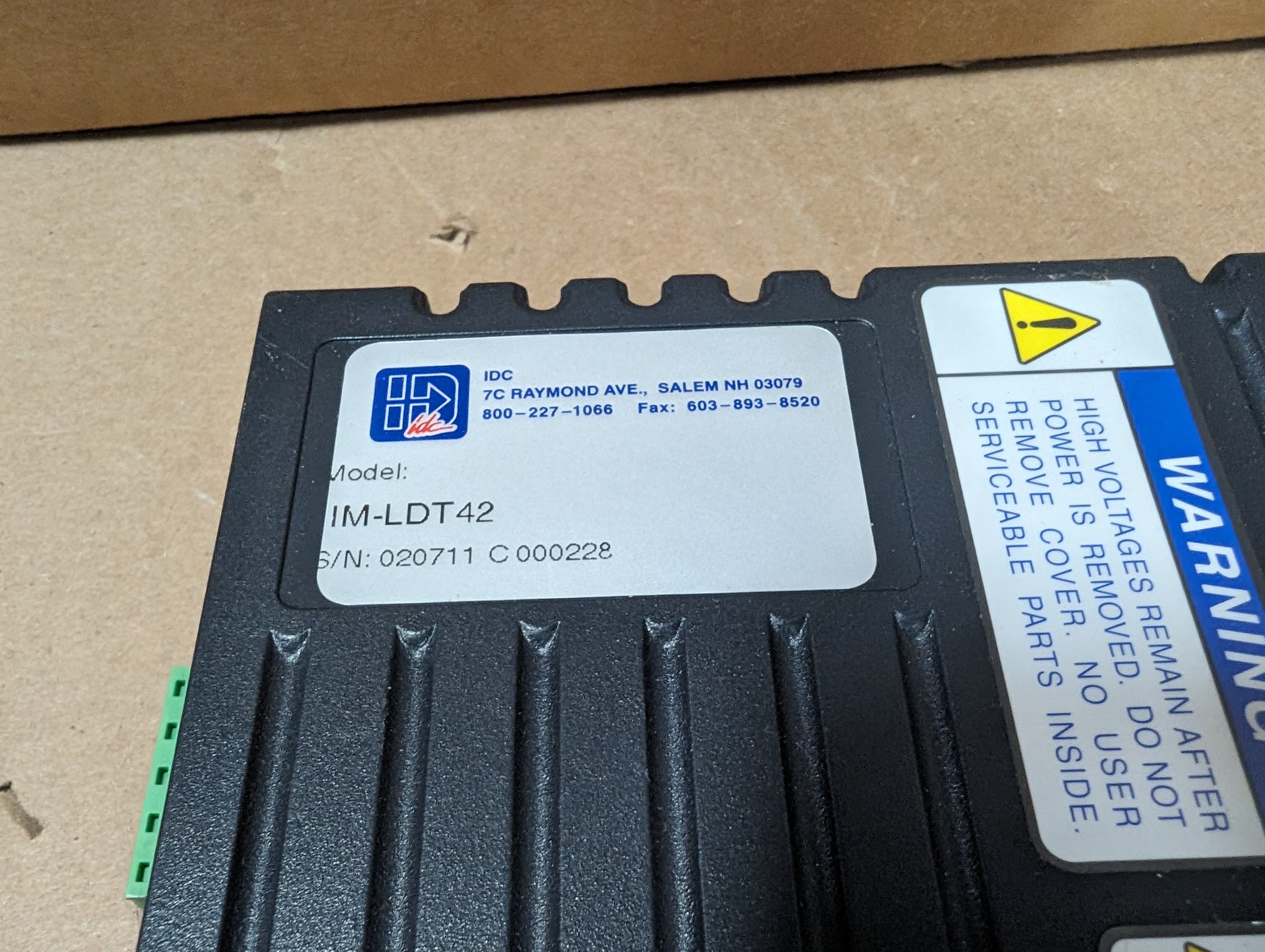 IDC IM-LDT42 impulse MICROSTEPPING DRIVE New