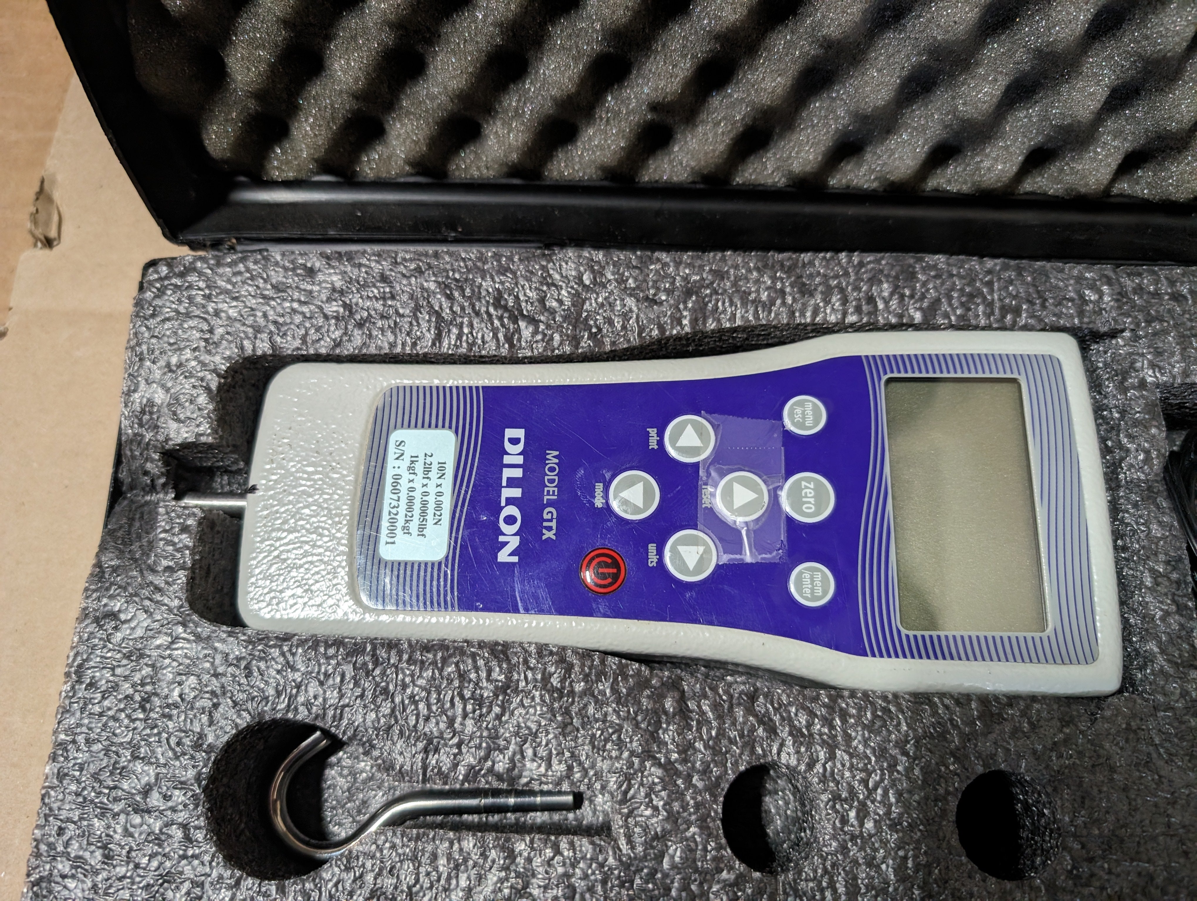 Dillon GTX Force Gauge 10N New