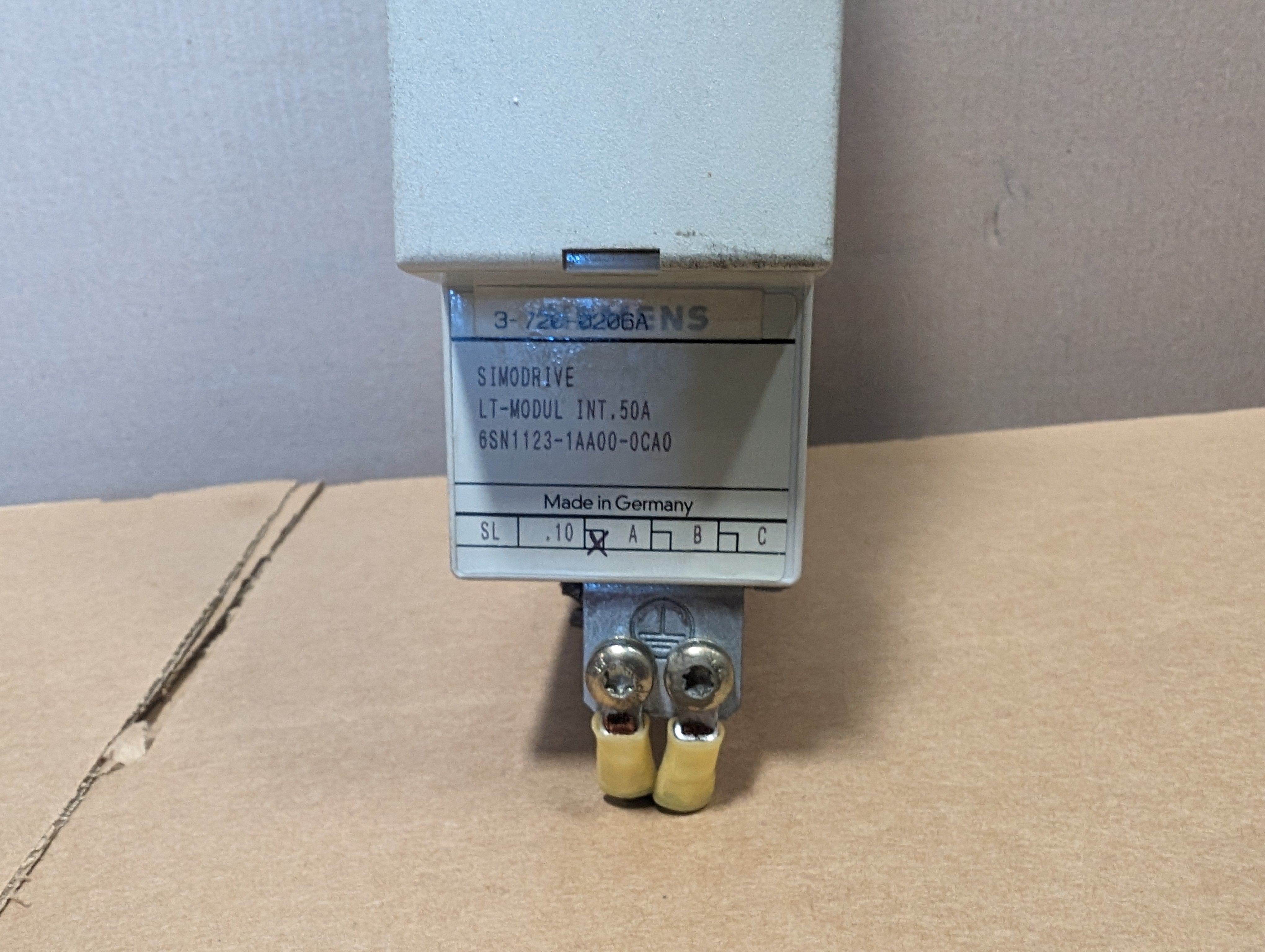 Siemens 6SN1123-1AA00-0CA0 50A Simodrive LT-Modul Used