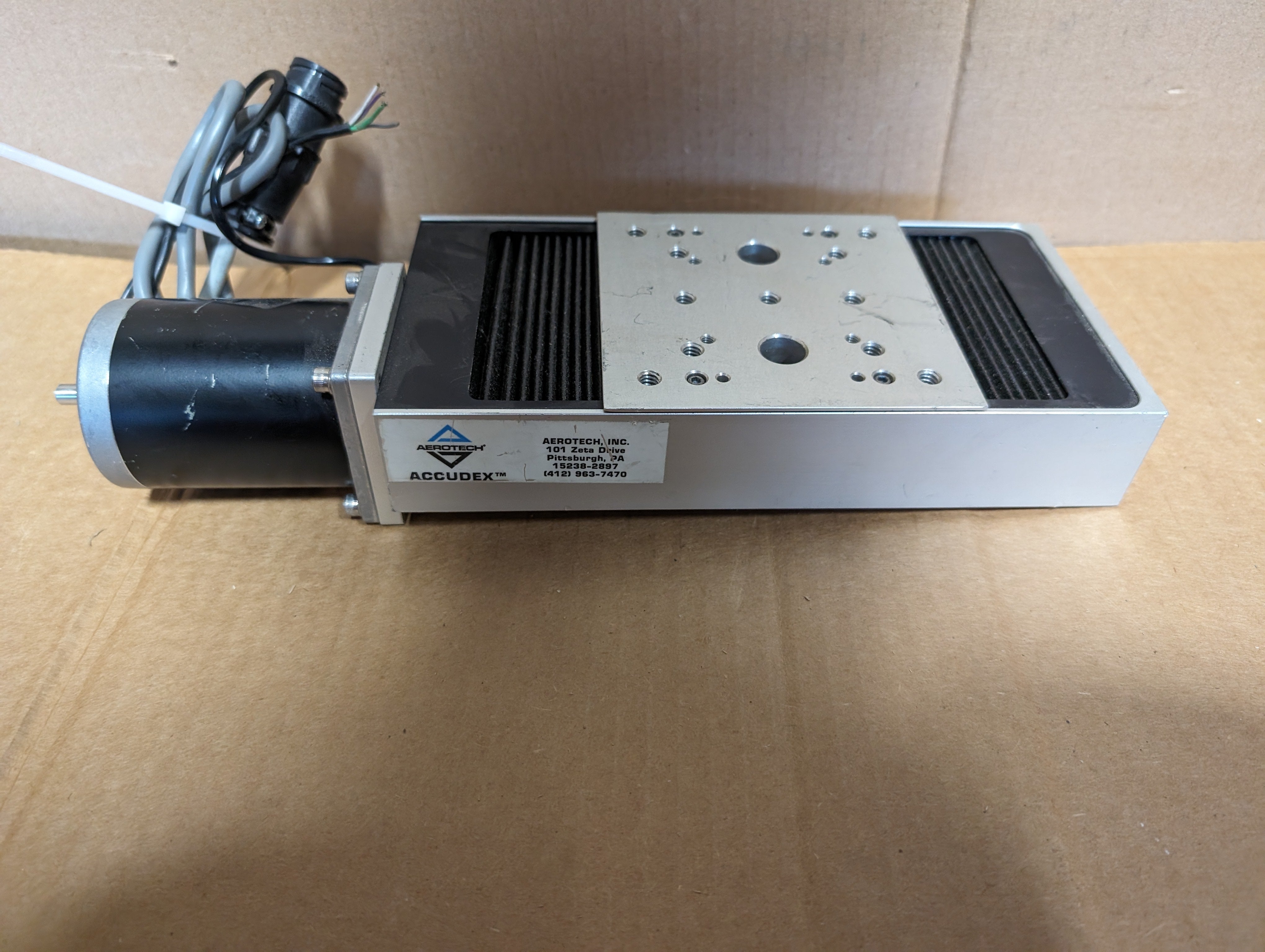 Aerotech ATS100-50-U-20P Linear Actuator Zeta6104-57-83-E Used