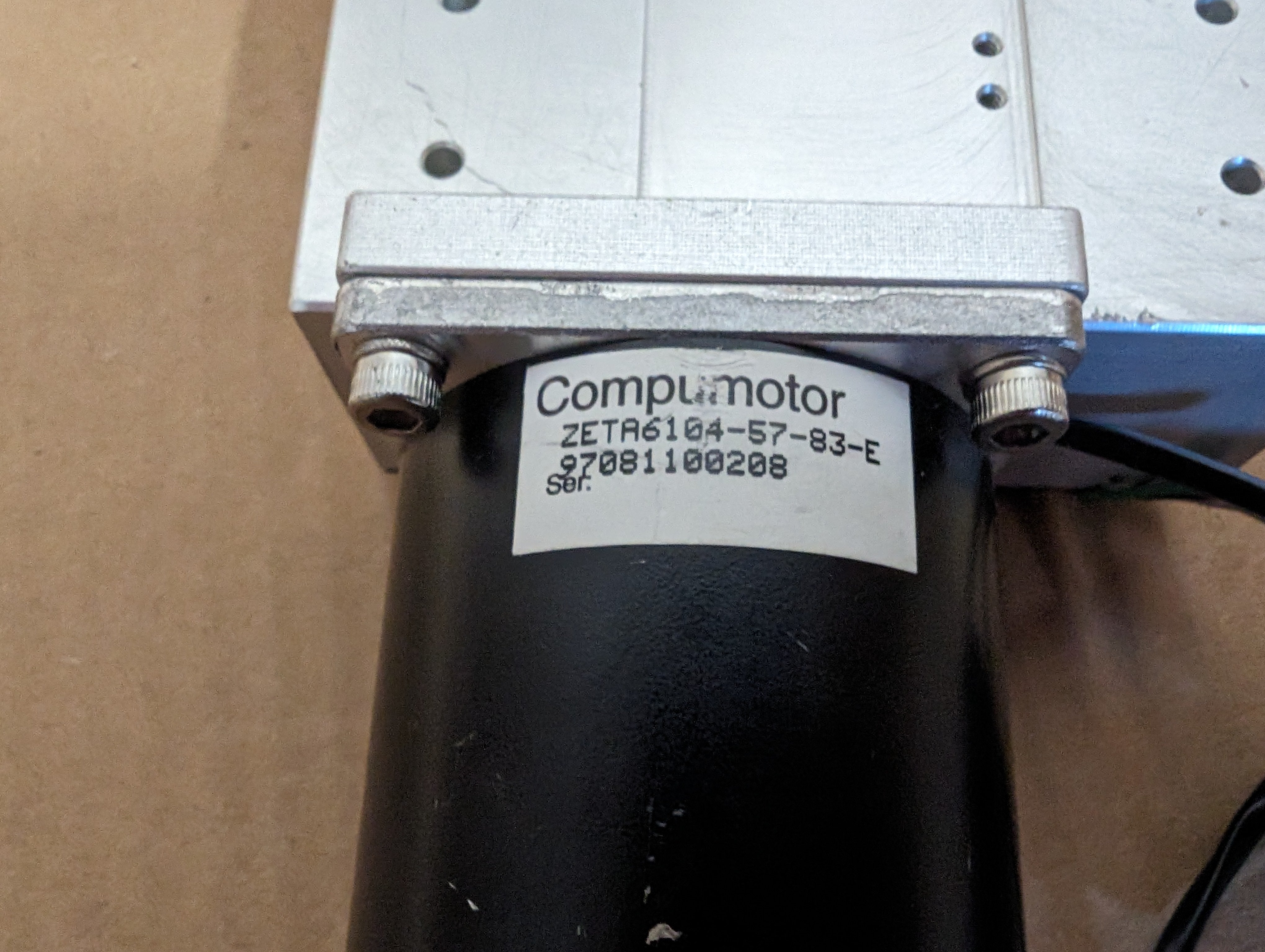 Aerotech ATS100-50-U-20P Linear Actuator Zeta6104-57-83-E Used