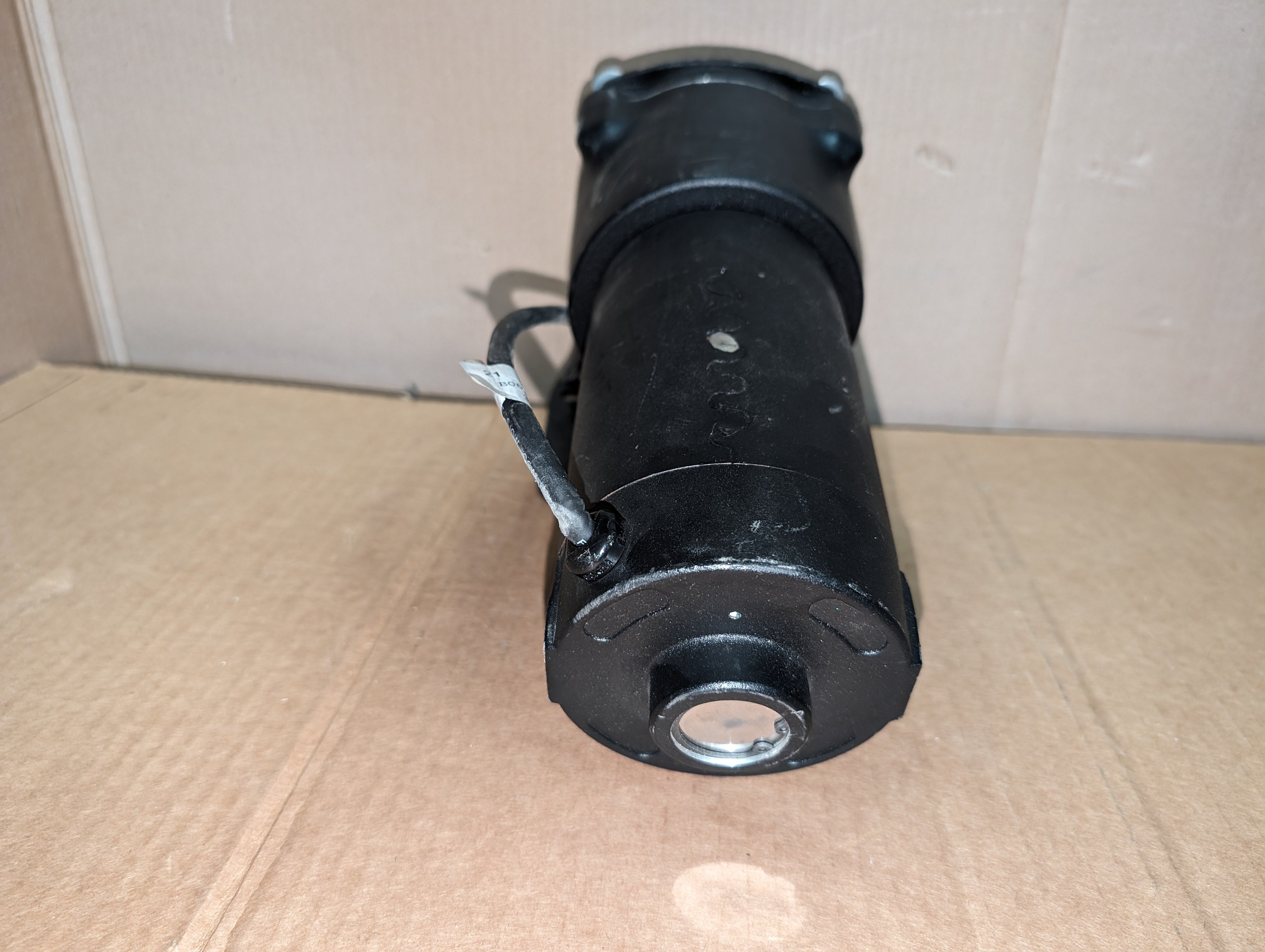 Baldor GPP7474, 1/4 HP, 180V DC, 30:1, 155 lb in. Motor Used