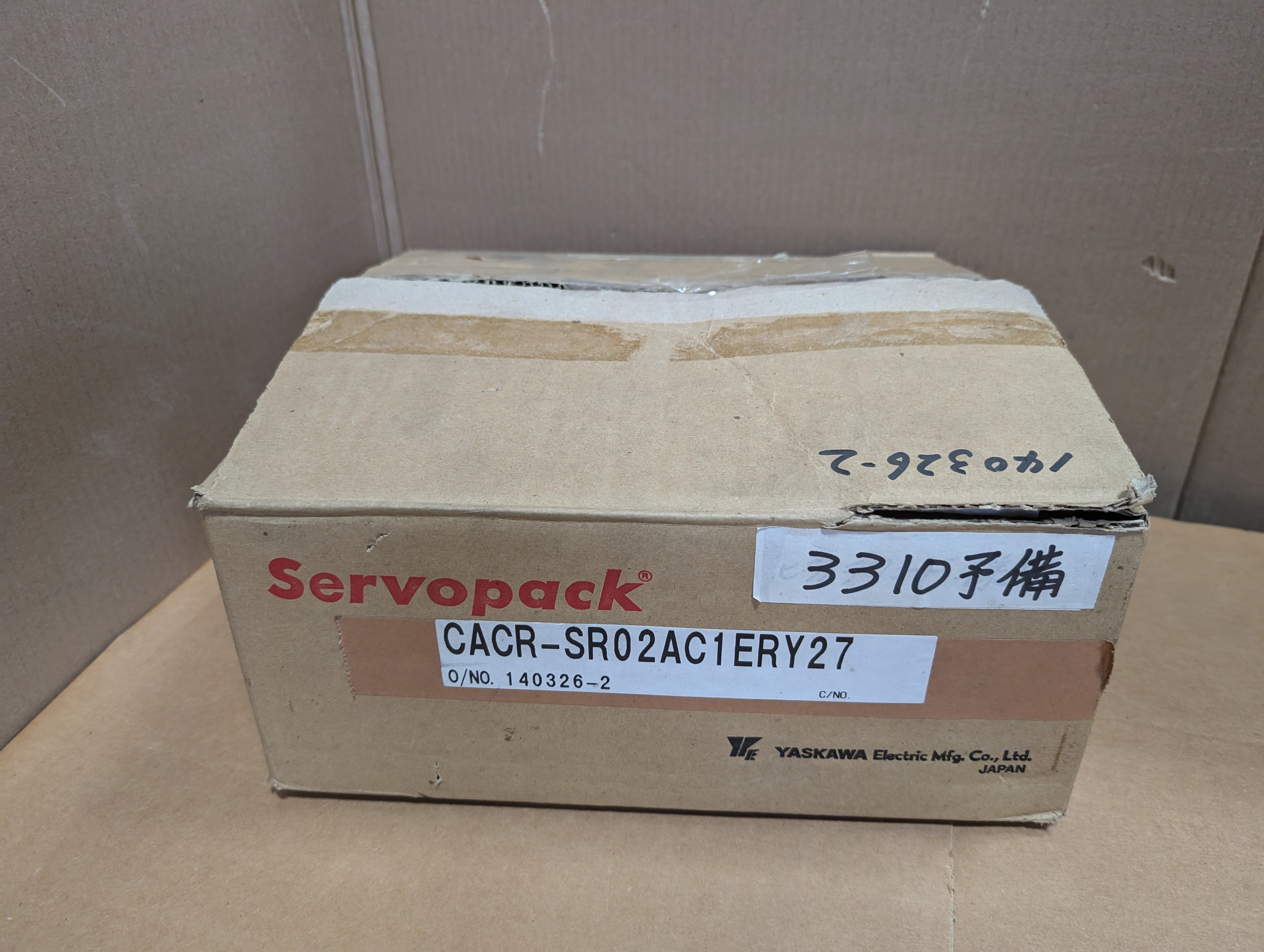 Yaskawa CACR-SR02AC1ER Servopack 200V Servo Drive New in Box