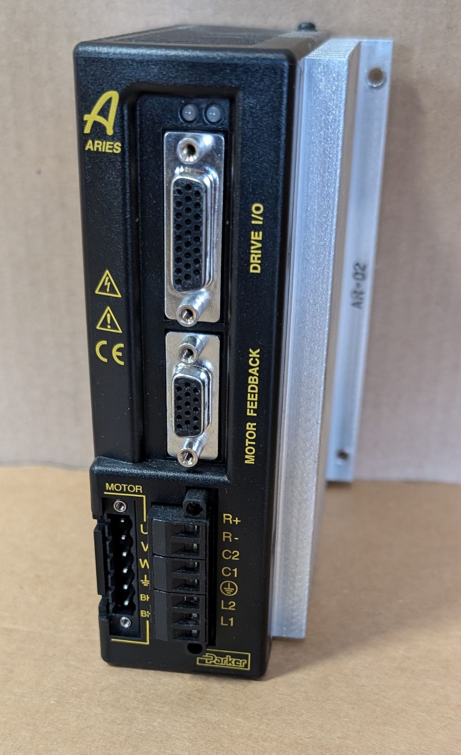 Parker AR-02AE Aries Servo Drive 200W, 120/240VAC, 1.75A Used