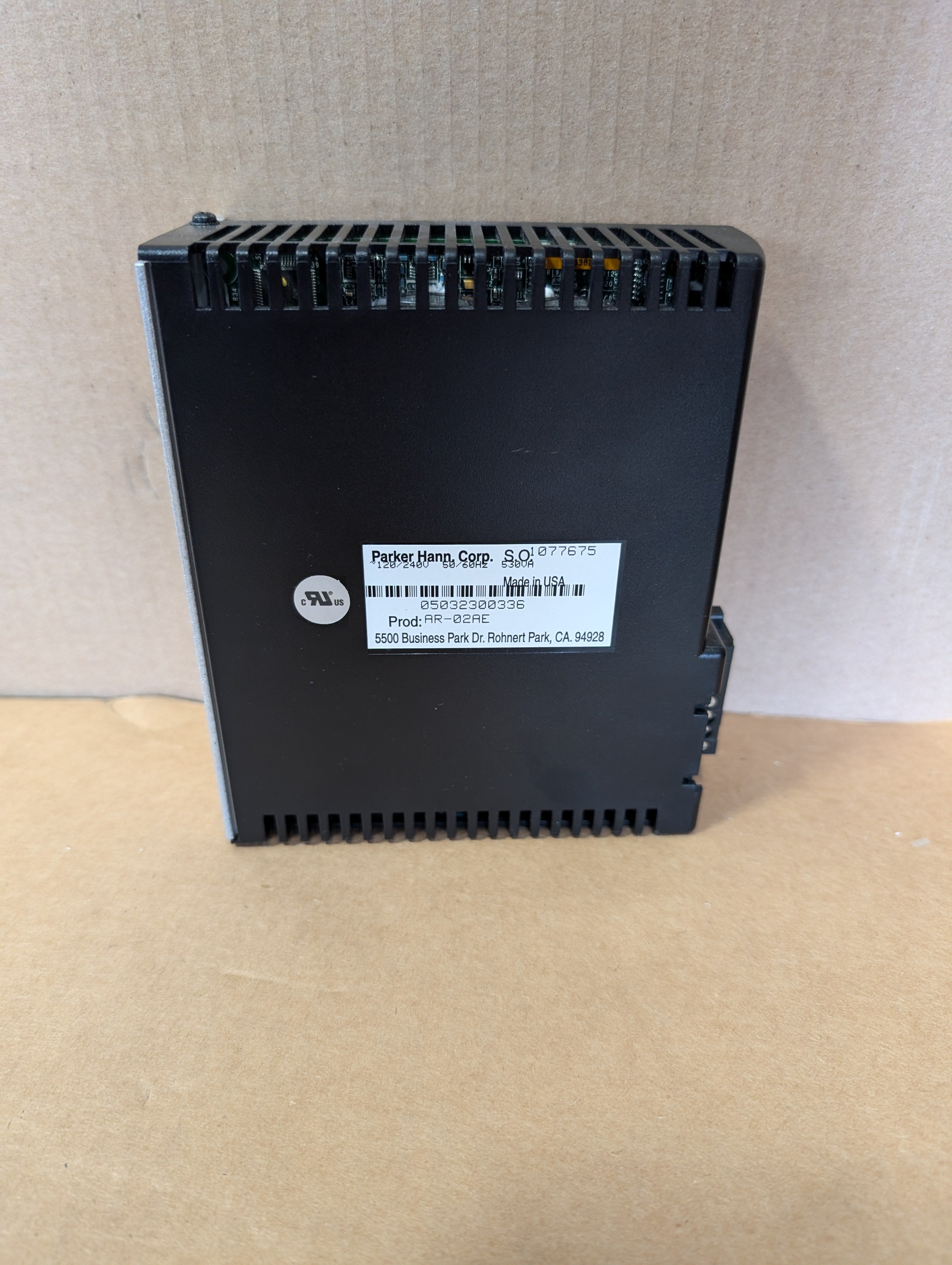 Parker AR-02AE Aries Servo Drive 200W, 120/240VAC, 1.75A Used