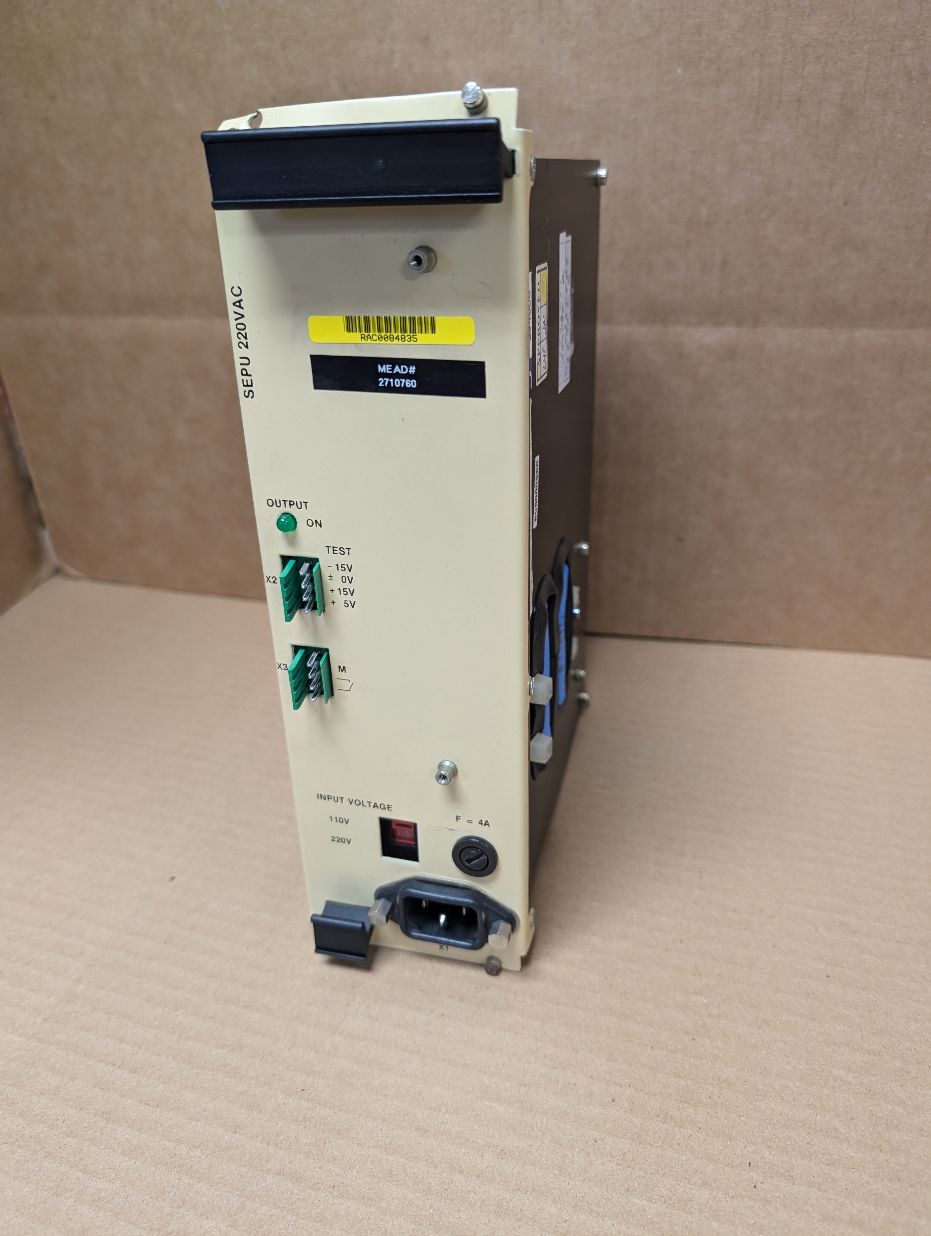 ABB Stromberg SEPU 220vac 57287799 Used