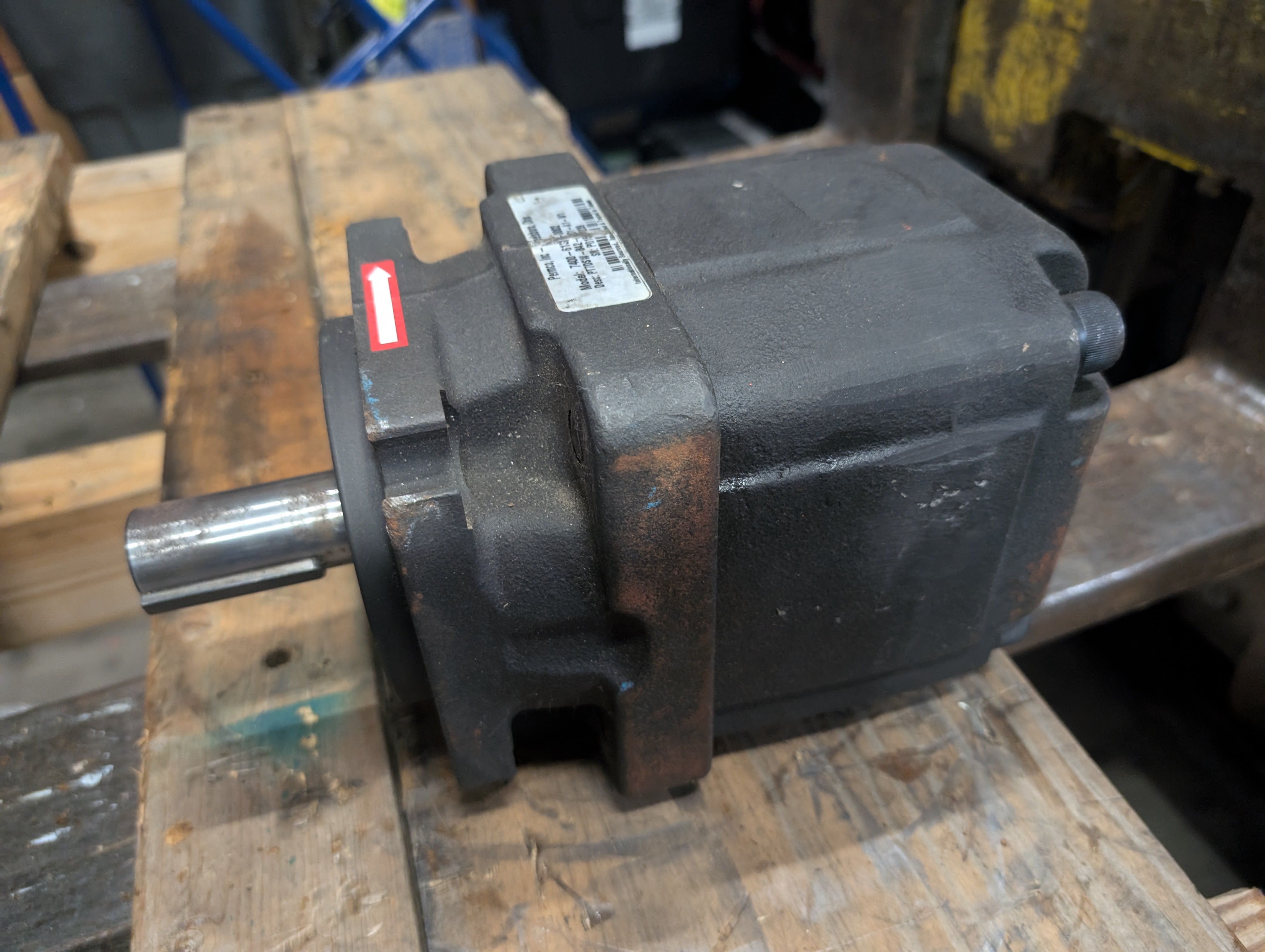 Permco 7400-6131-0002, PT7DSW-B42-Xl01-A1-W1 Single Vane Pump New