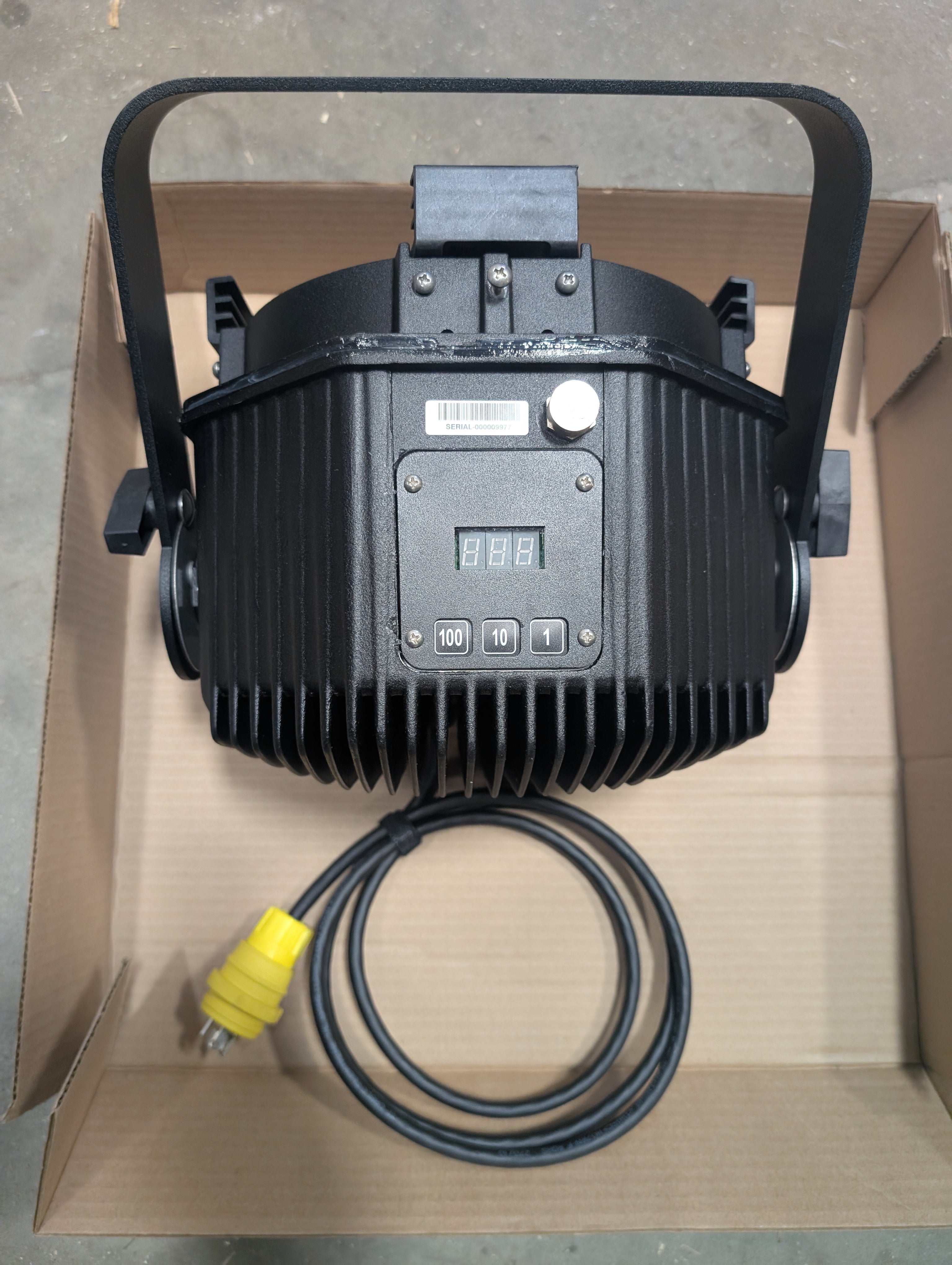 Altman SSPAR-3K-B Spectra LED PAR 100W 3000K White Rebels Black New