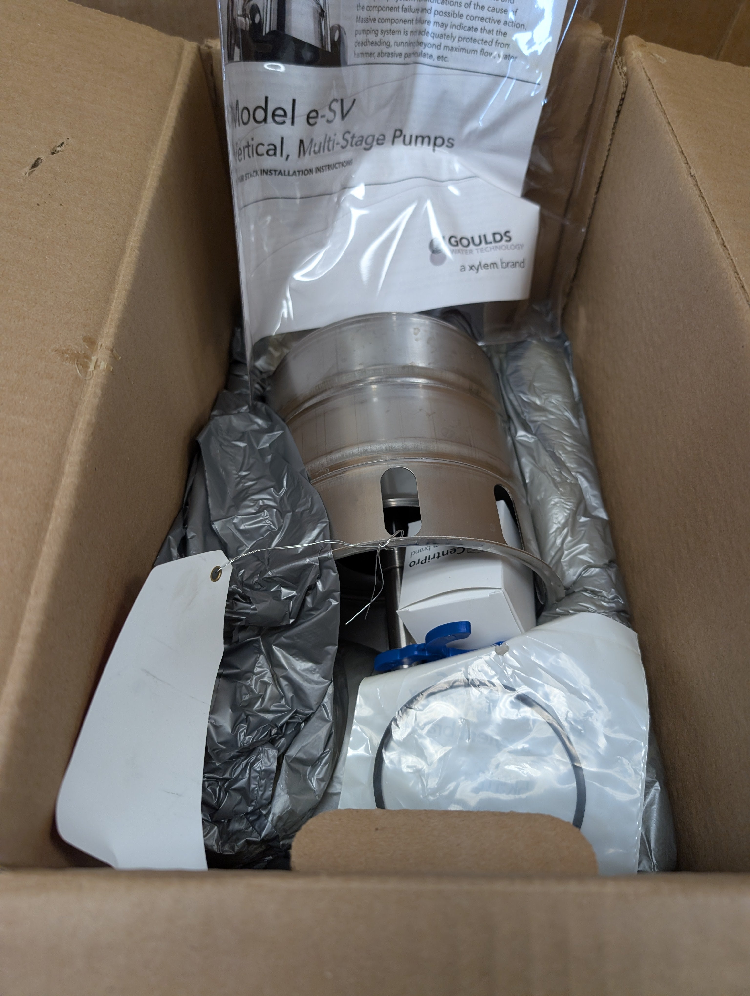 Goulds 15SVR10 15SV 1 Stage Repair Stack New