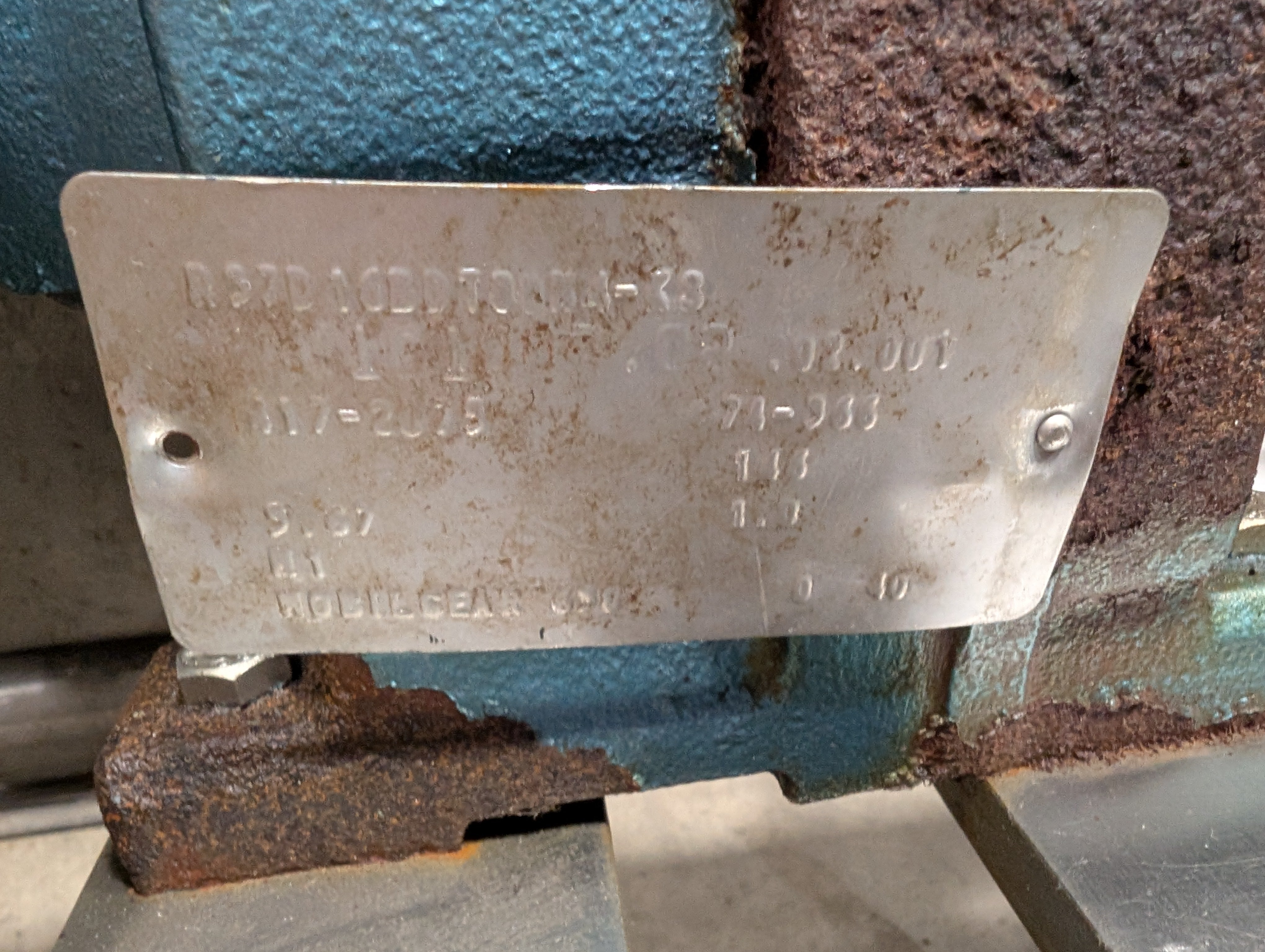 Sundyne Sine Pump MR-125 F&H 1 HP 230/460V Used