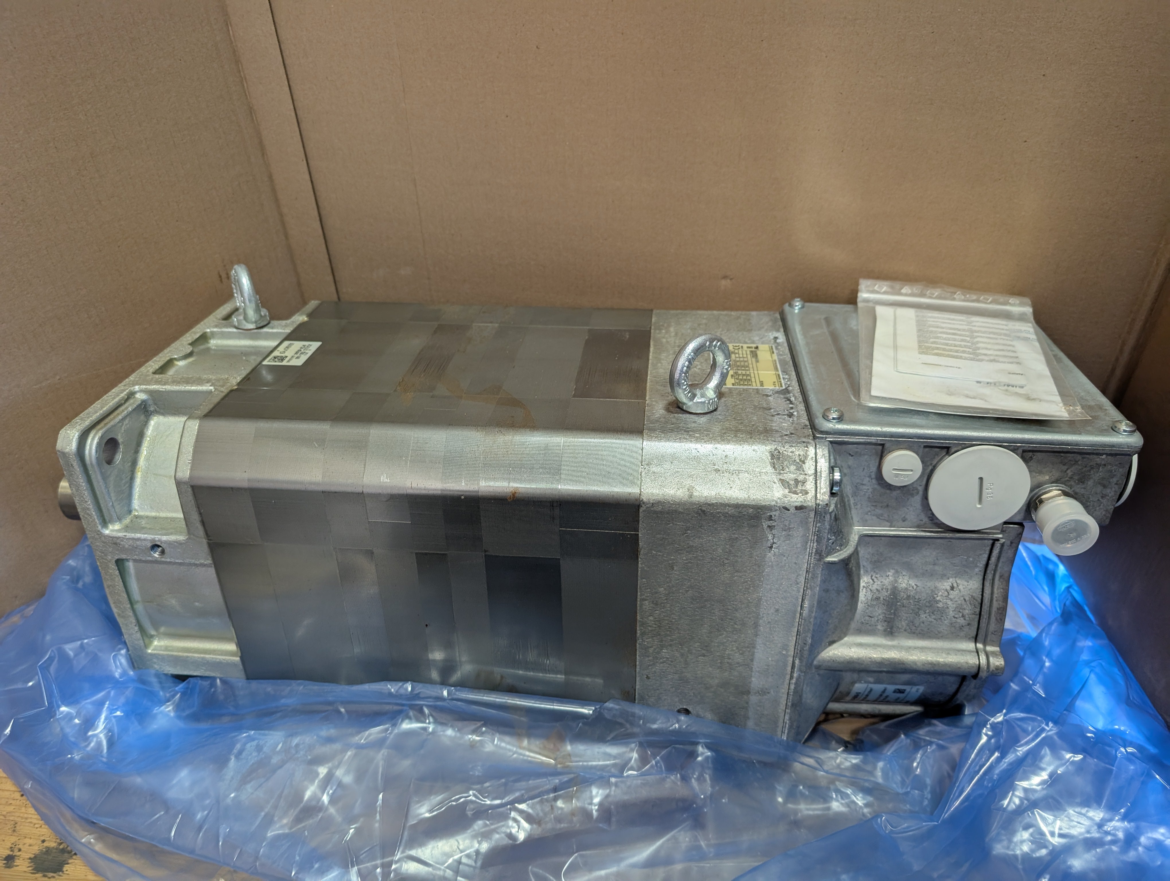 Siemens 1PH7137-2ND02-0CJ0 17 KW 1,000 RPM Spindle Servo Motor New