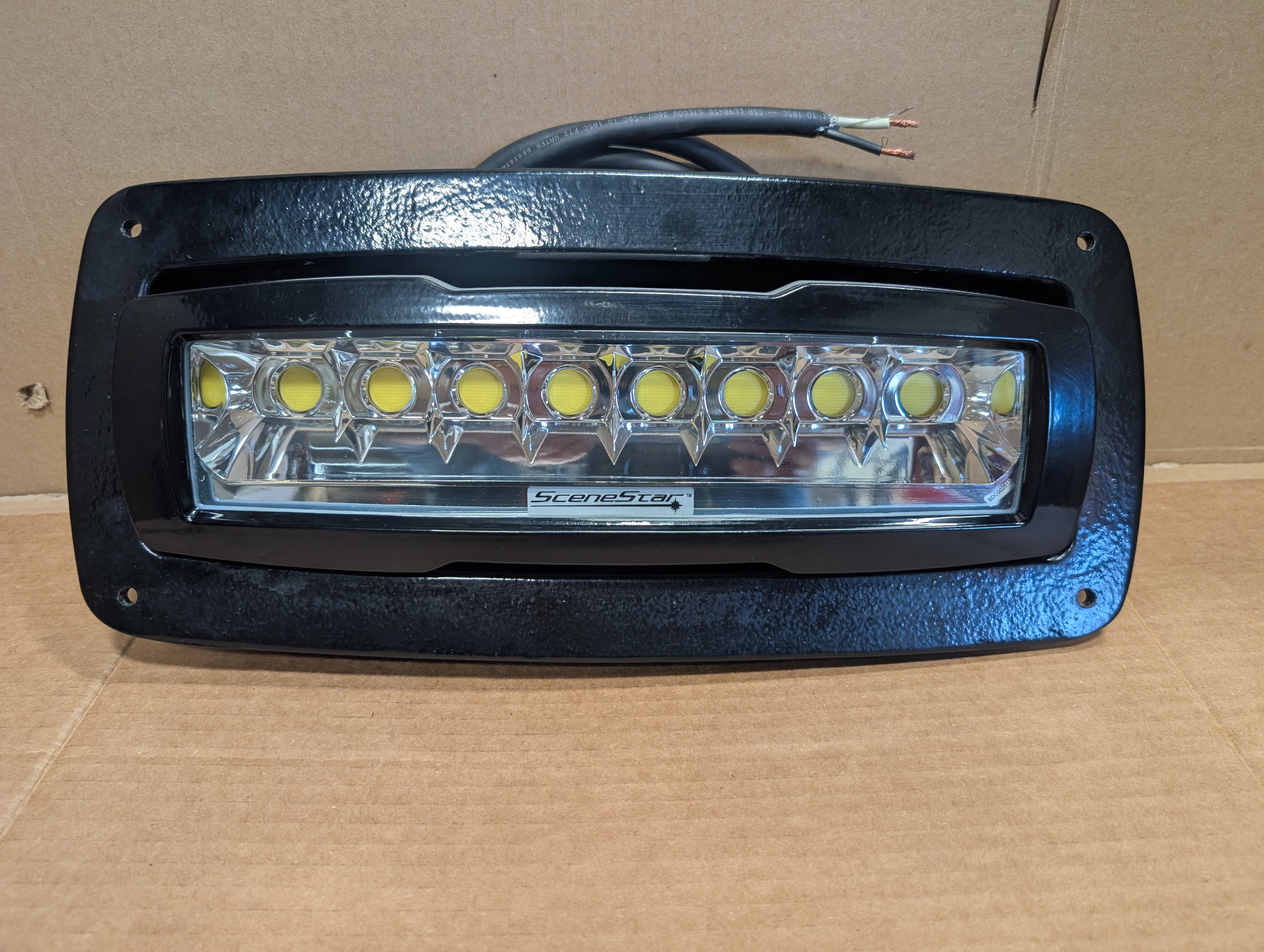 Akron Brass ELSS-SLDC-BN-RM15 SceneStar LED Scene Light Head 14,000 Lumen New