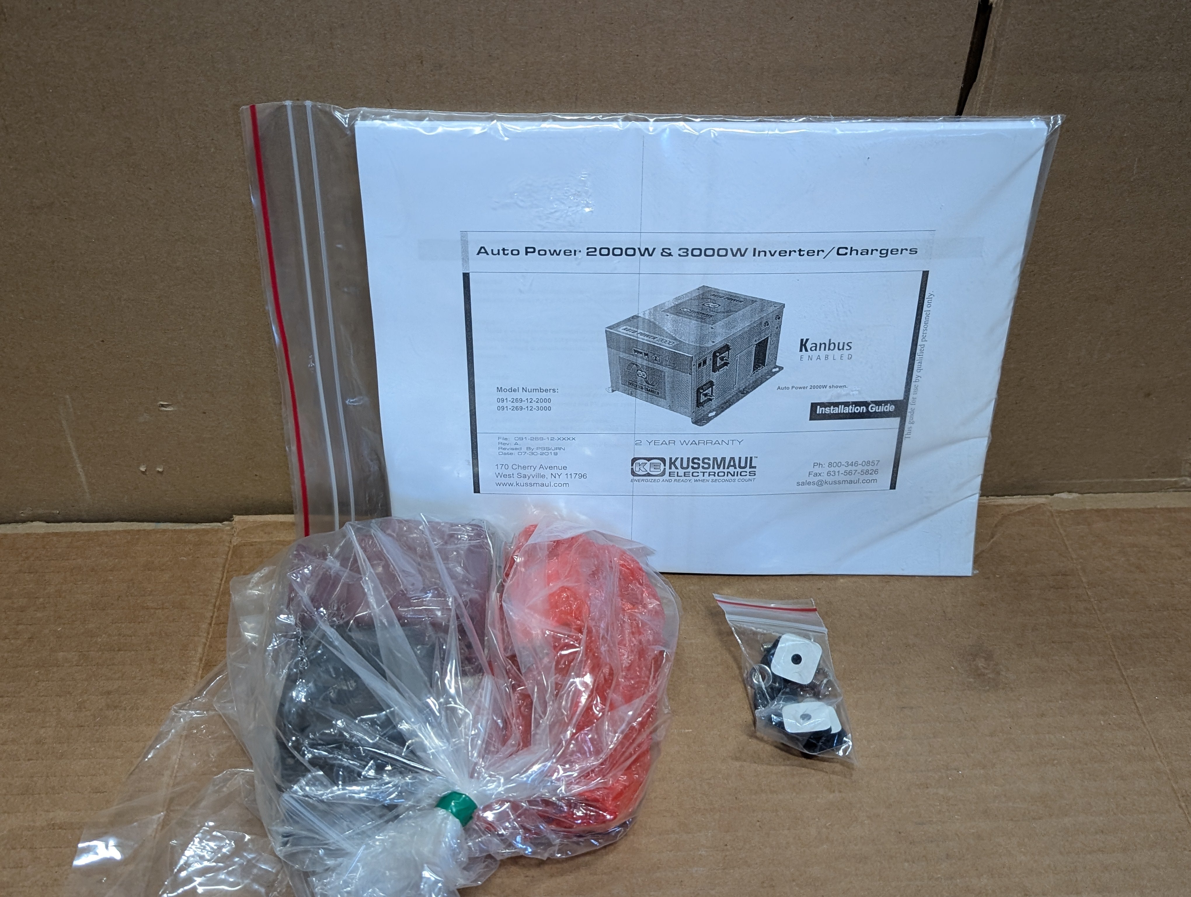 2022 Kussmaul Xantrex FSW3012 Auto Power 3000W Inverter/Charger New