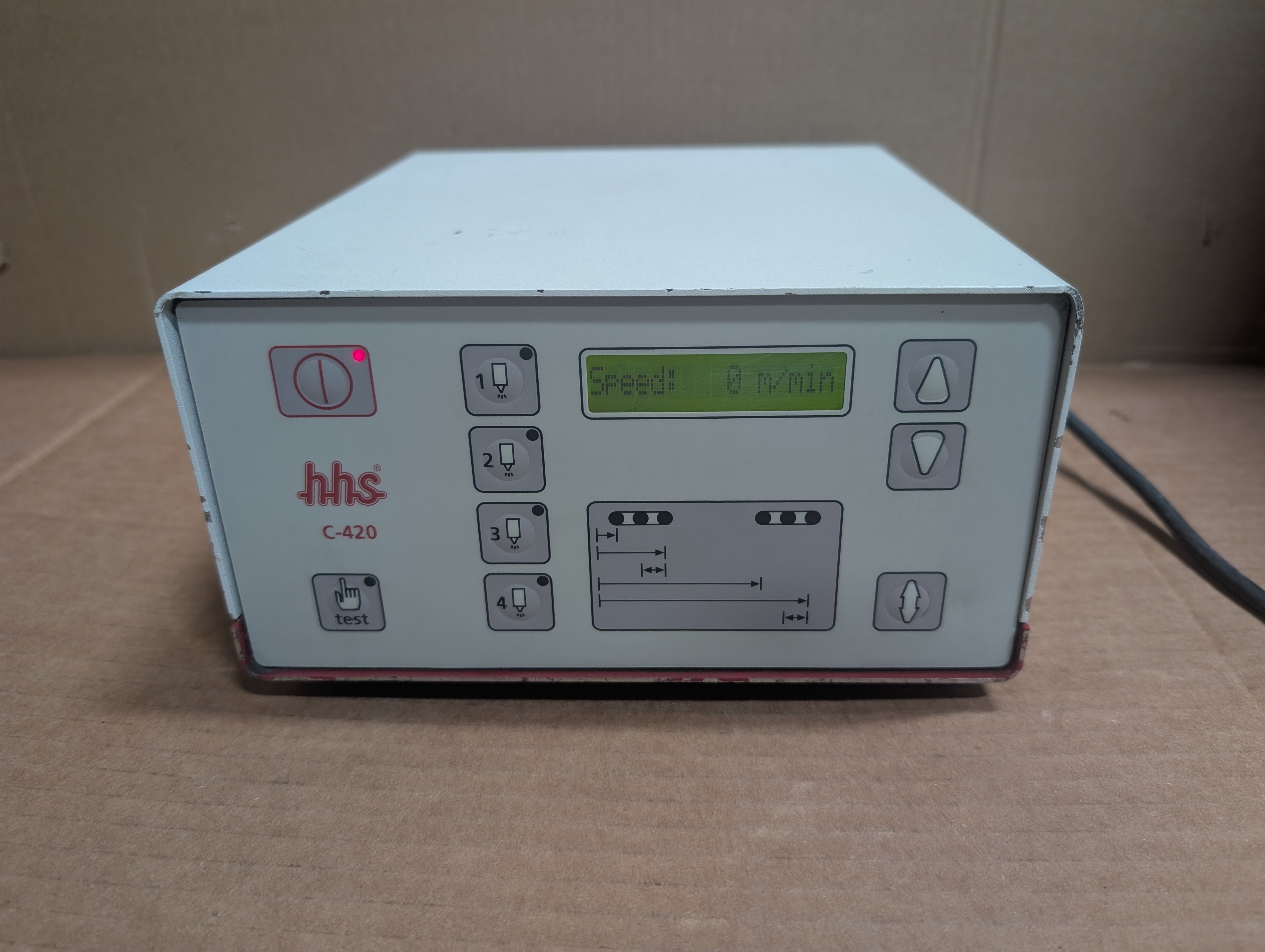 BAUMER HHS C-420 (4) Channel Controller Ver. V1.08/1.09 Used