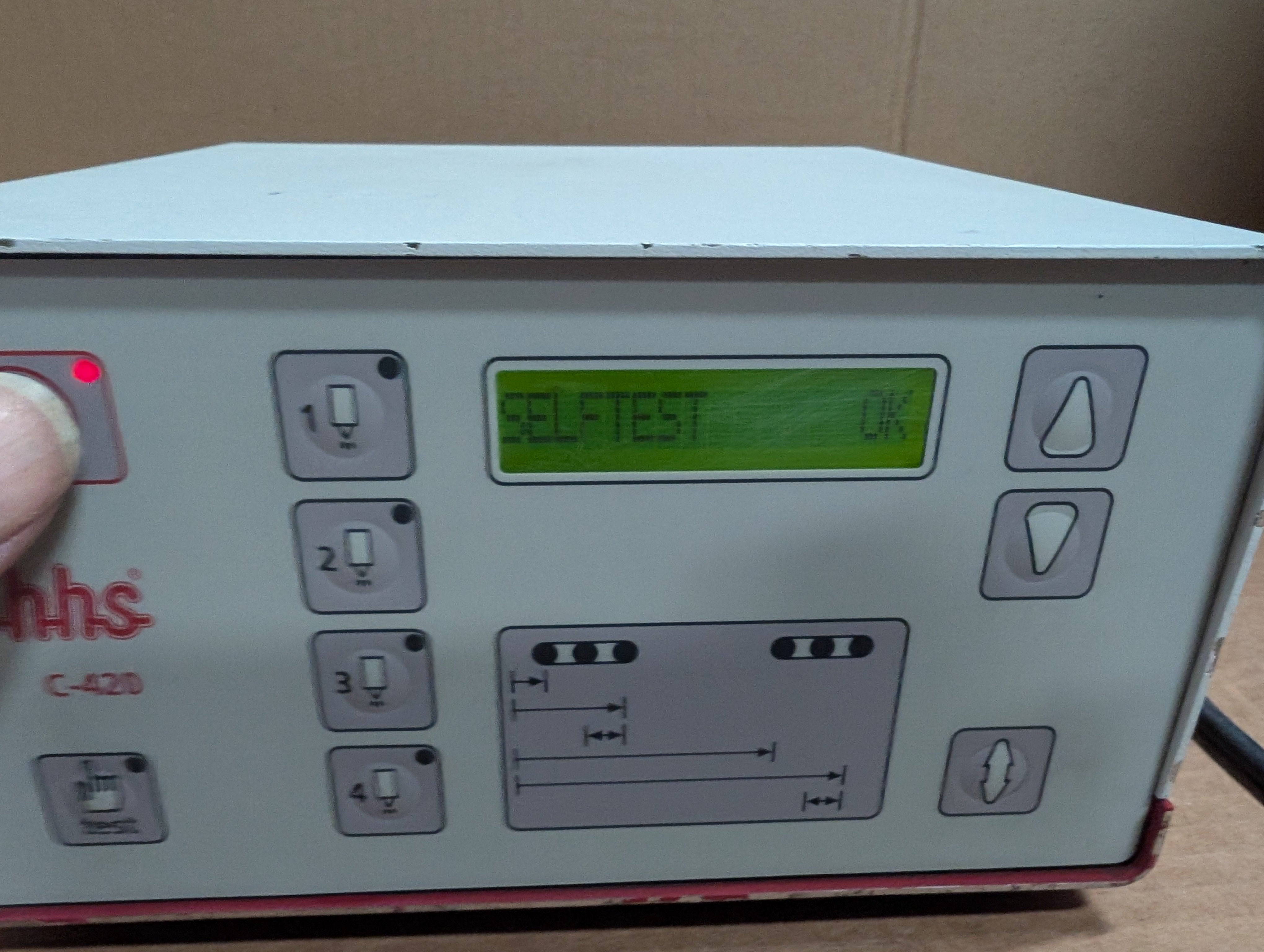 BAUMER HHS C-420 (4) Channel Controller Ver. V1.08/1.09 Used