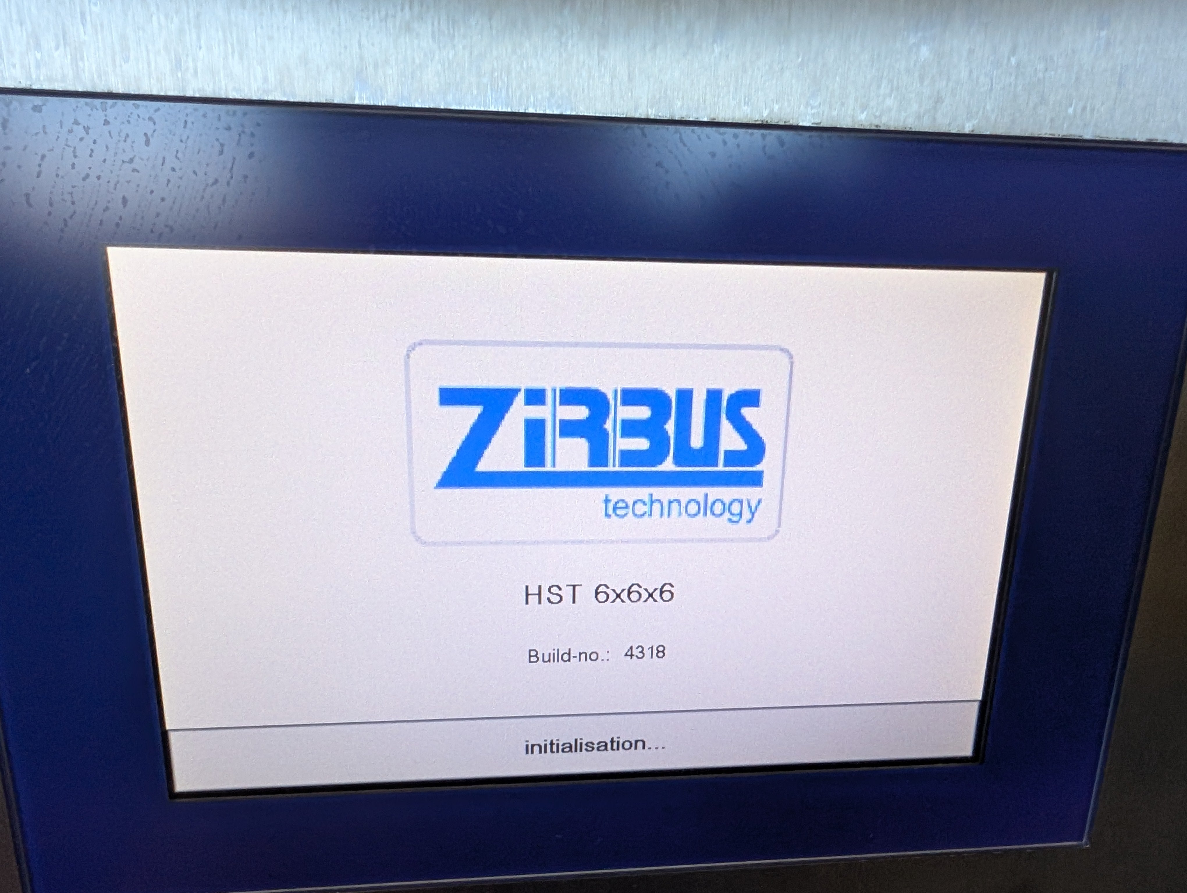 2017 Zirbus HST 6x6x6 Horizontal Standing Autoclave "AS IS"