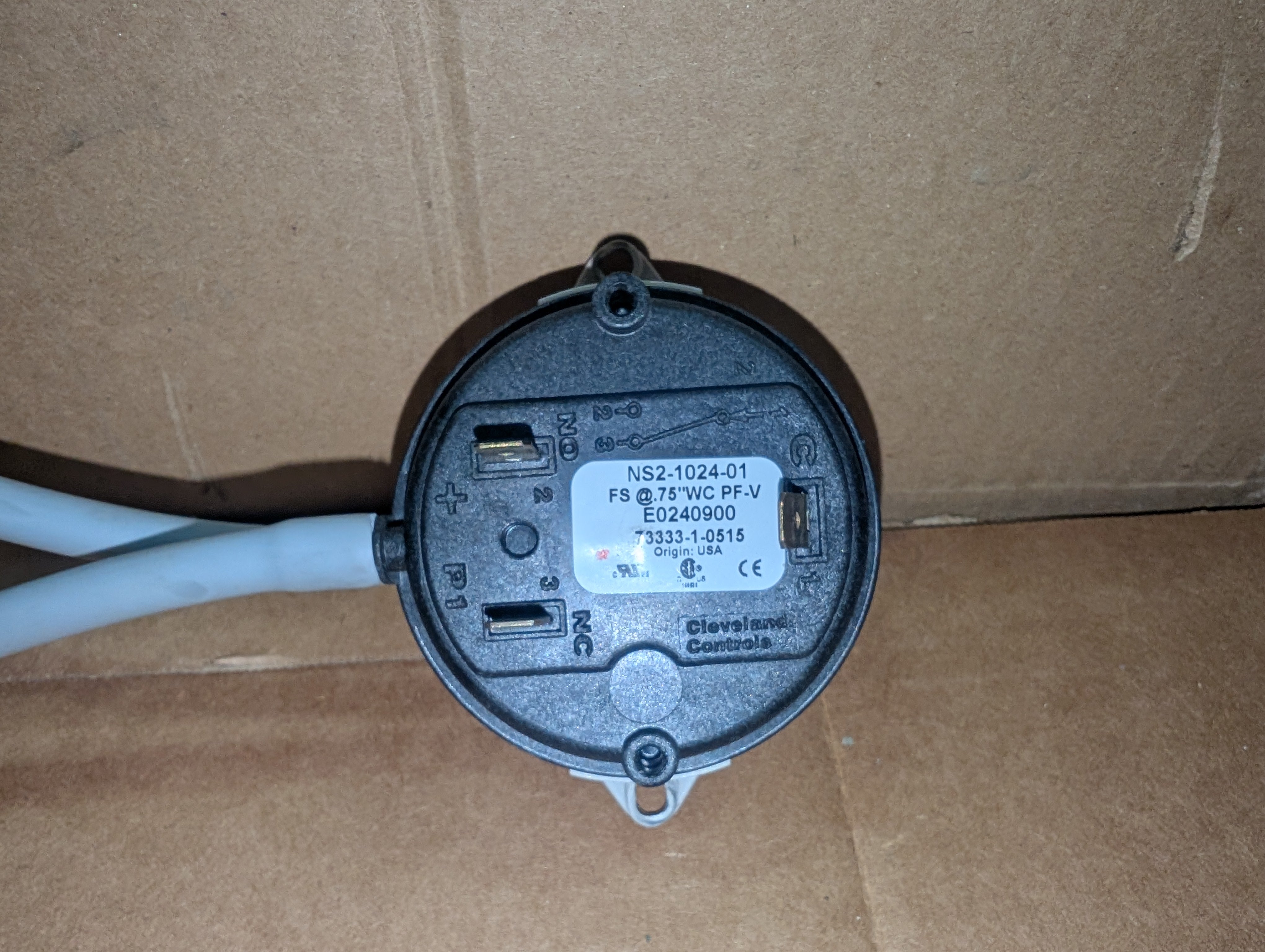 Jandy Zodiac Laars HI-E2 Blower R0302000 Pressure Switch UNUSED