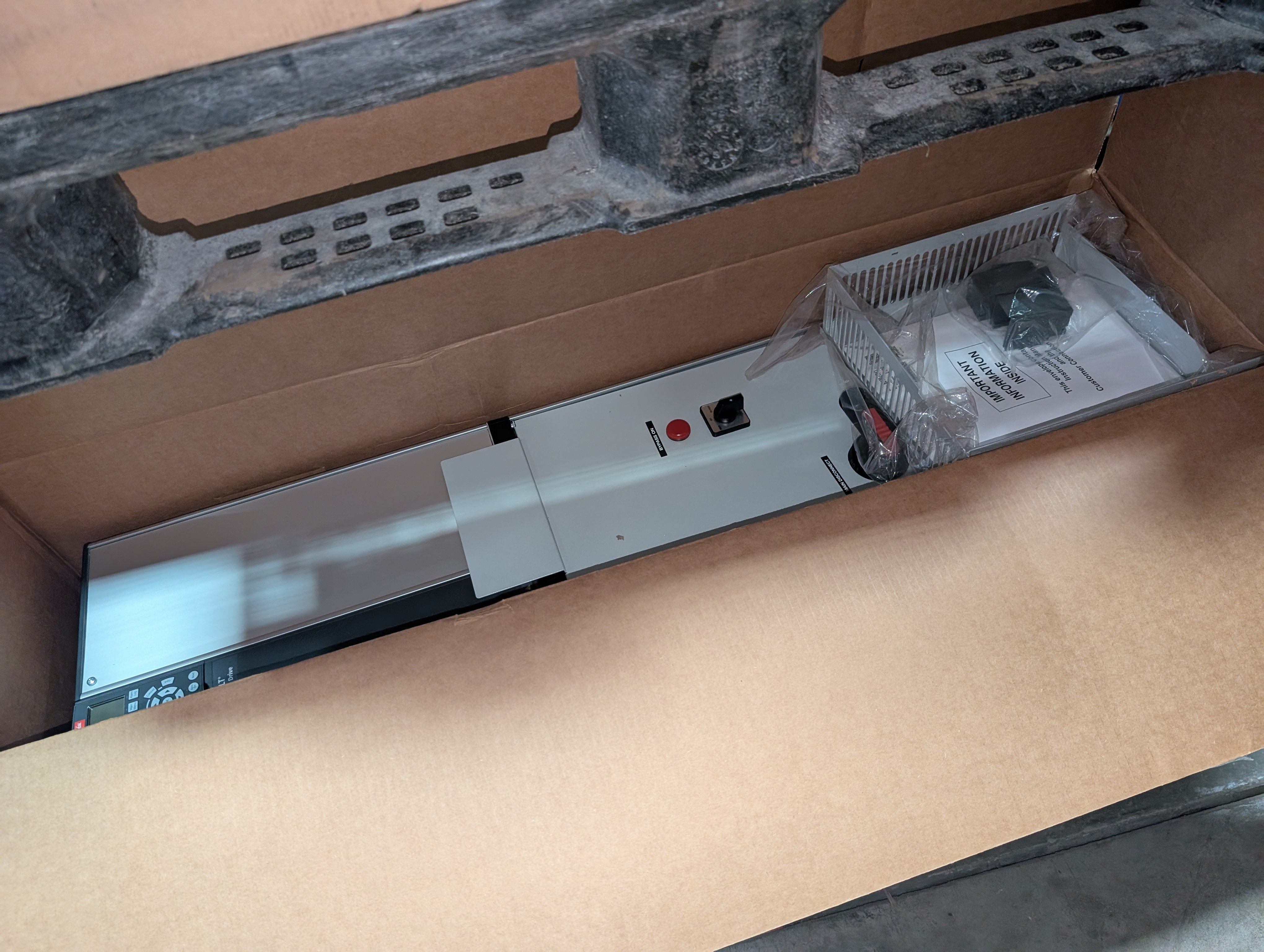 2023 Danfoss 40HP FC-102 208V FRN 7.30 3 Contactor Bypass New