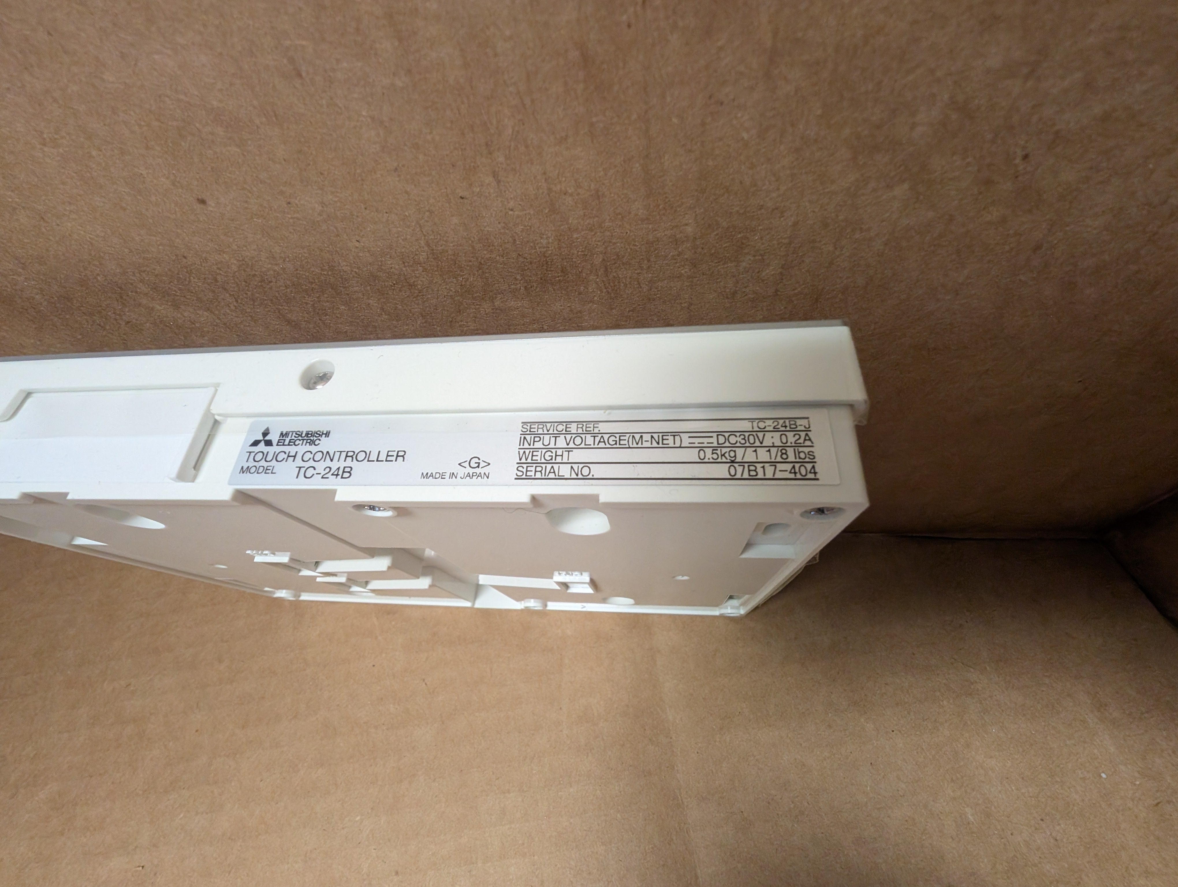 Mitsubishi TC-24B AC Touch Controller 7IB283, TC-24B-J, Ver 02.10 New