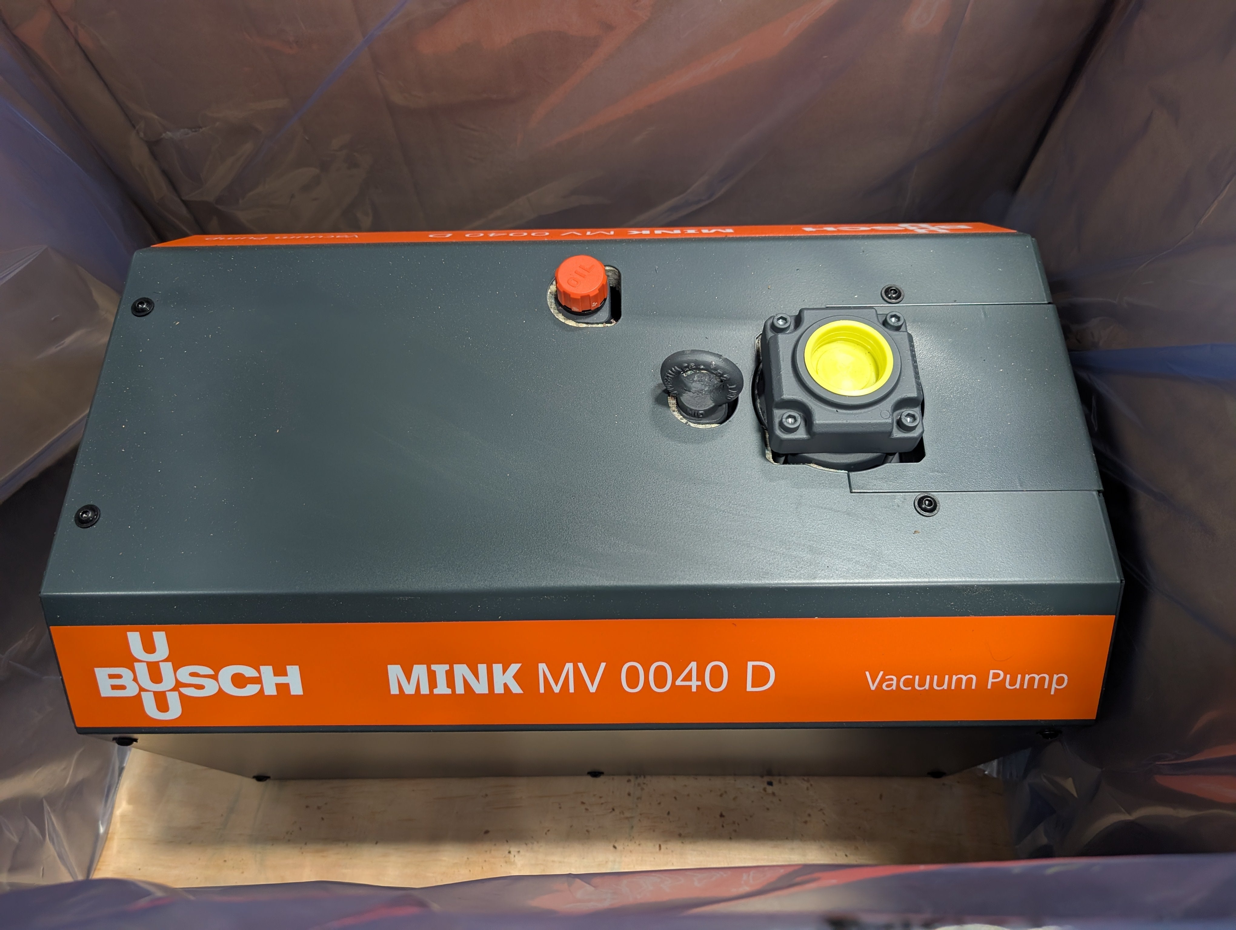 Busch MINK MV 0040 D Vacuum Pump 1.3 KW 460 3PH 40 (mbar) New in Factory Box