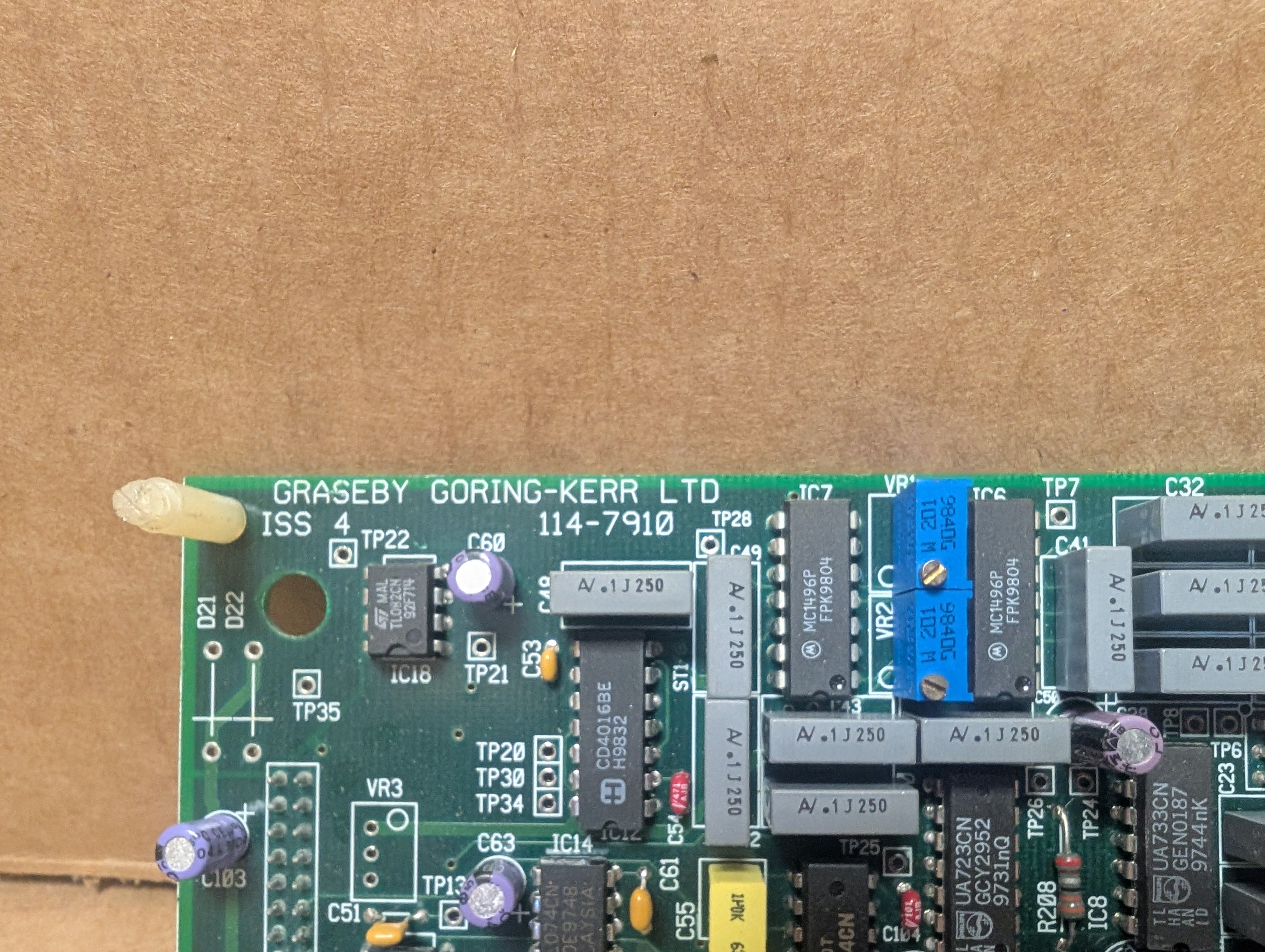 Goring Kerr 114-7910 DSP-2 Metal Detector Search Head Board Used