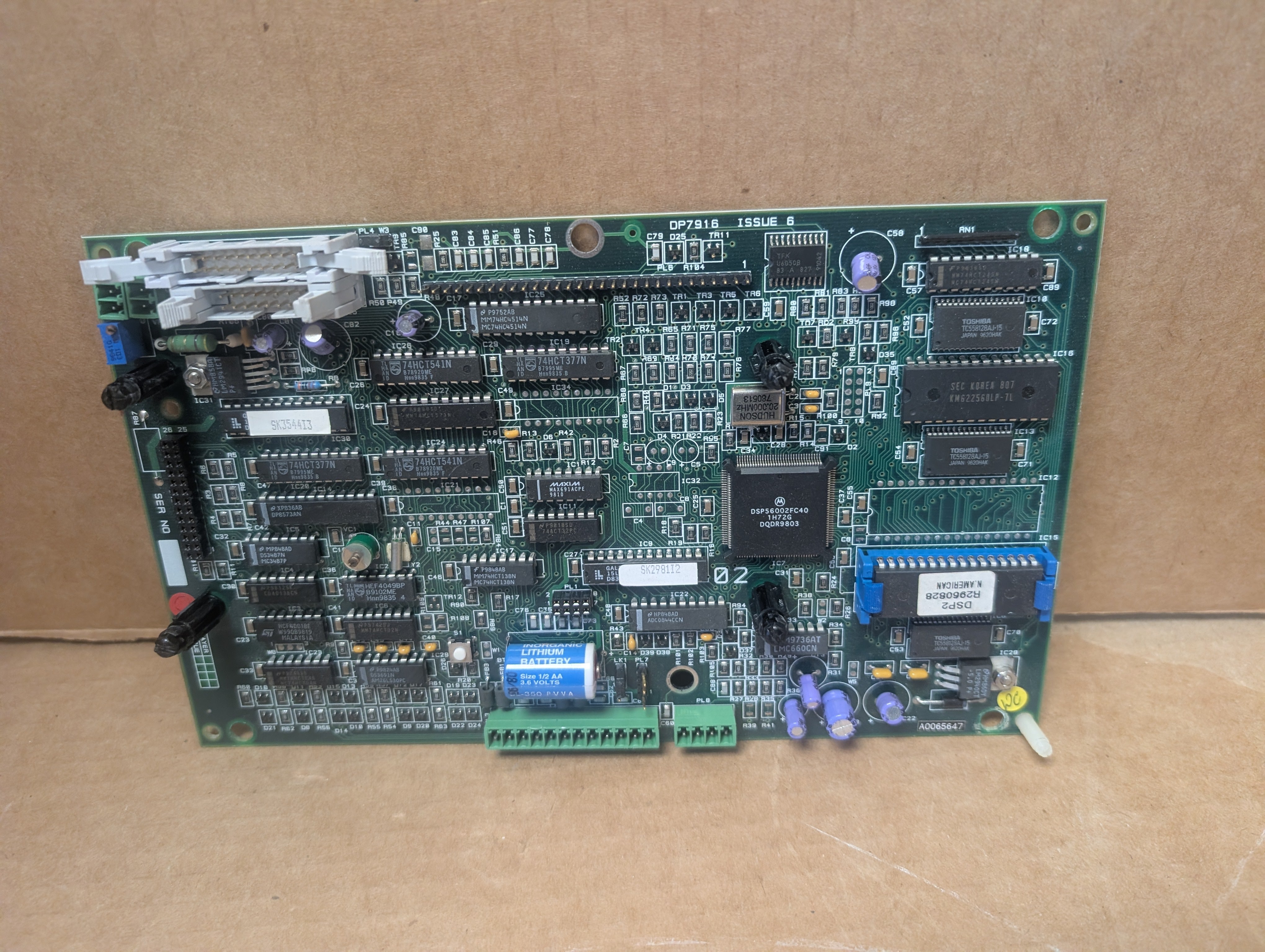 Goring Kerr DP7916 Issue 6 Metal Detector PLC Add-On Board Used