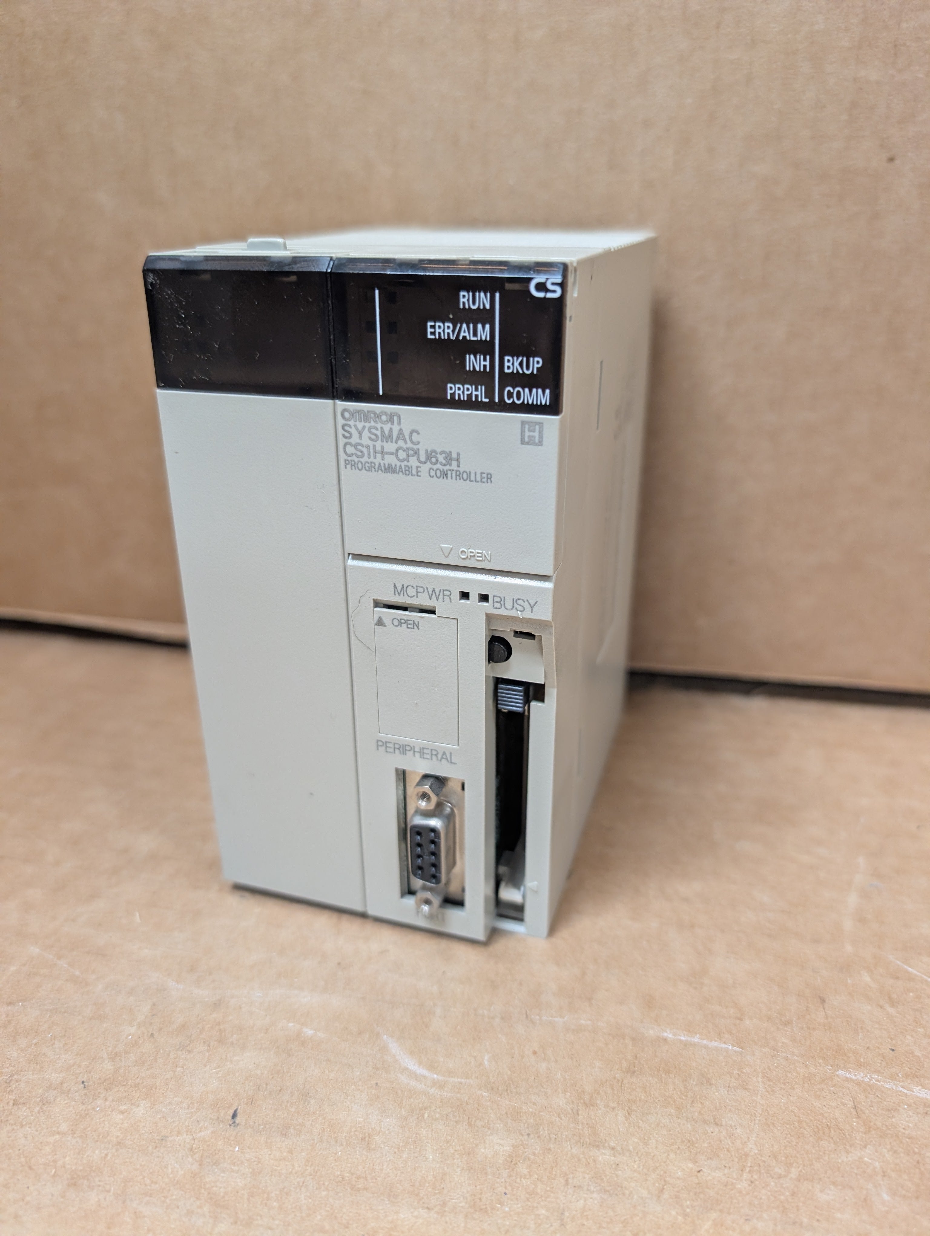 Omron CS1H-CPU63H CPU Unit Ver. 3.0 Controller Used