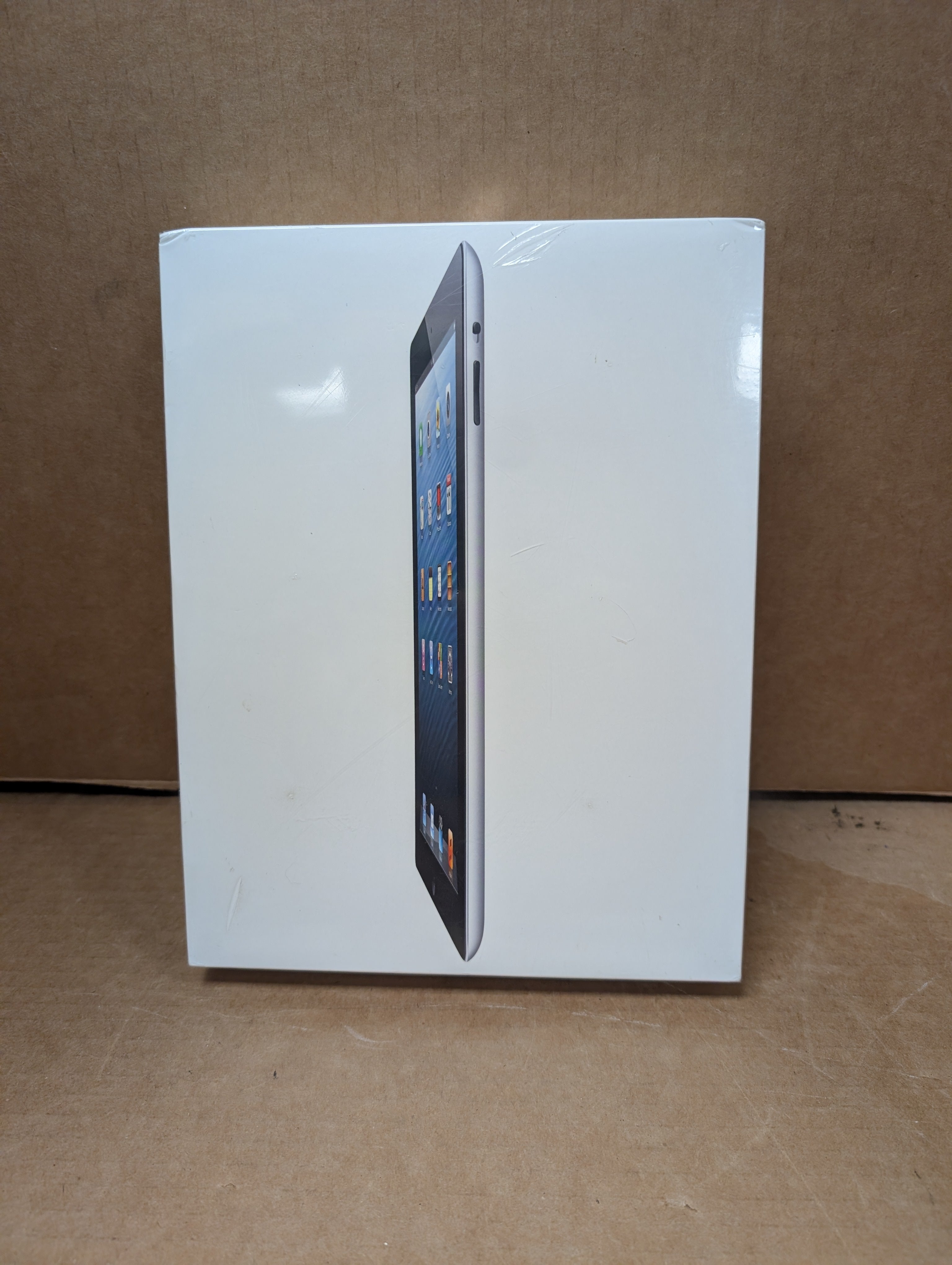Apple iPad 4th Gen 16GB Wi-Fi Black MD510LL/A A1458 NEW SEALED (Box Imperfect)