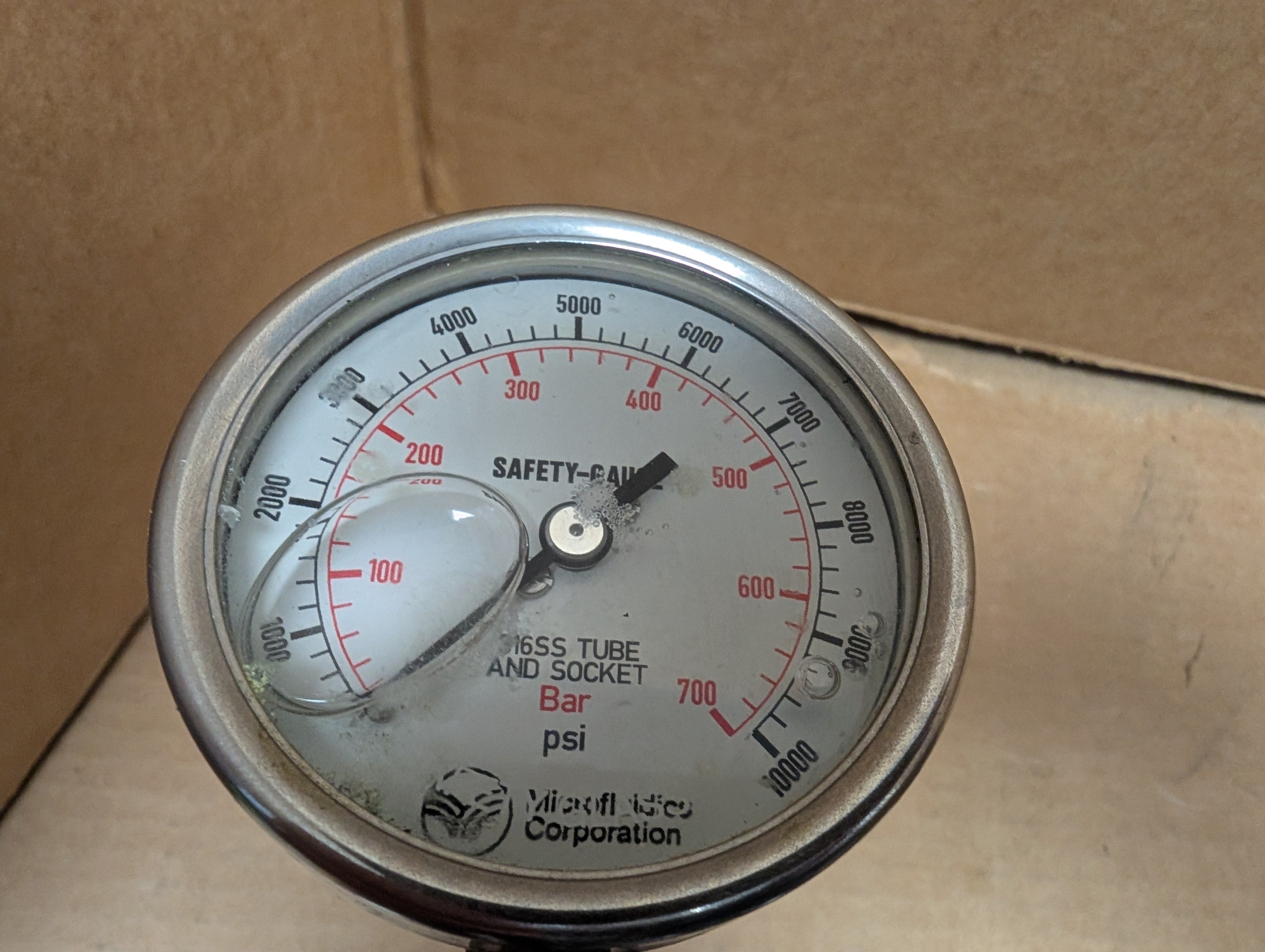 Microfluidics HC8000 Portable Benchtop Laboratory Homogenizer Used