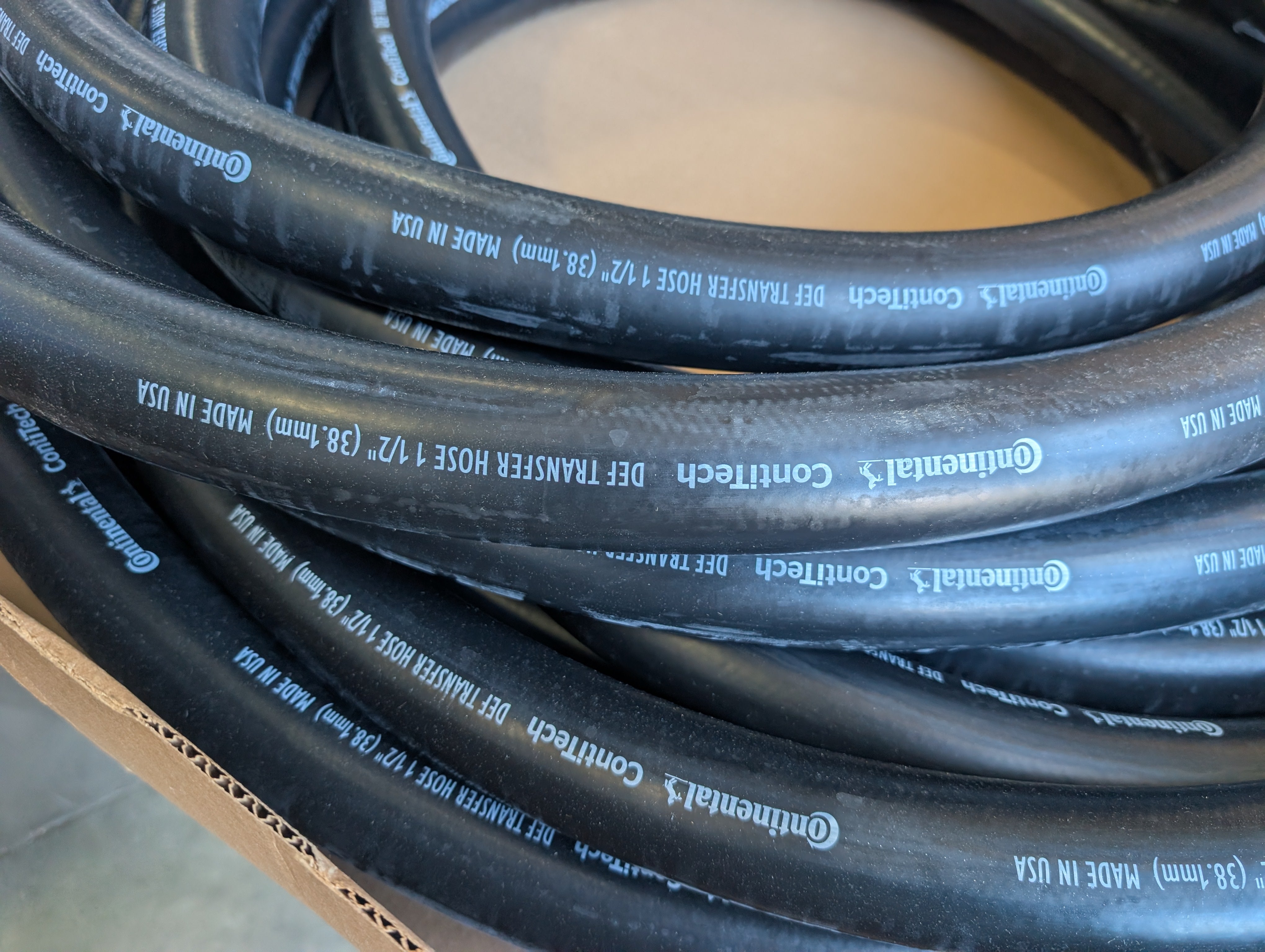 Continental 20531743 DEF Transfer Hose 1 1/2" ID x 100 ft. New