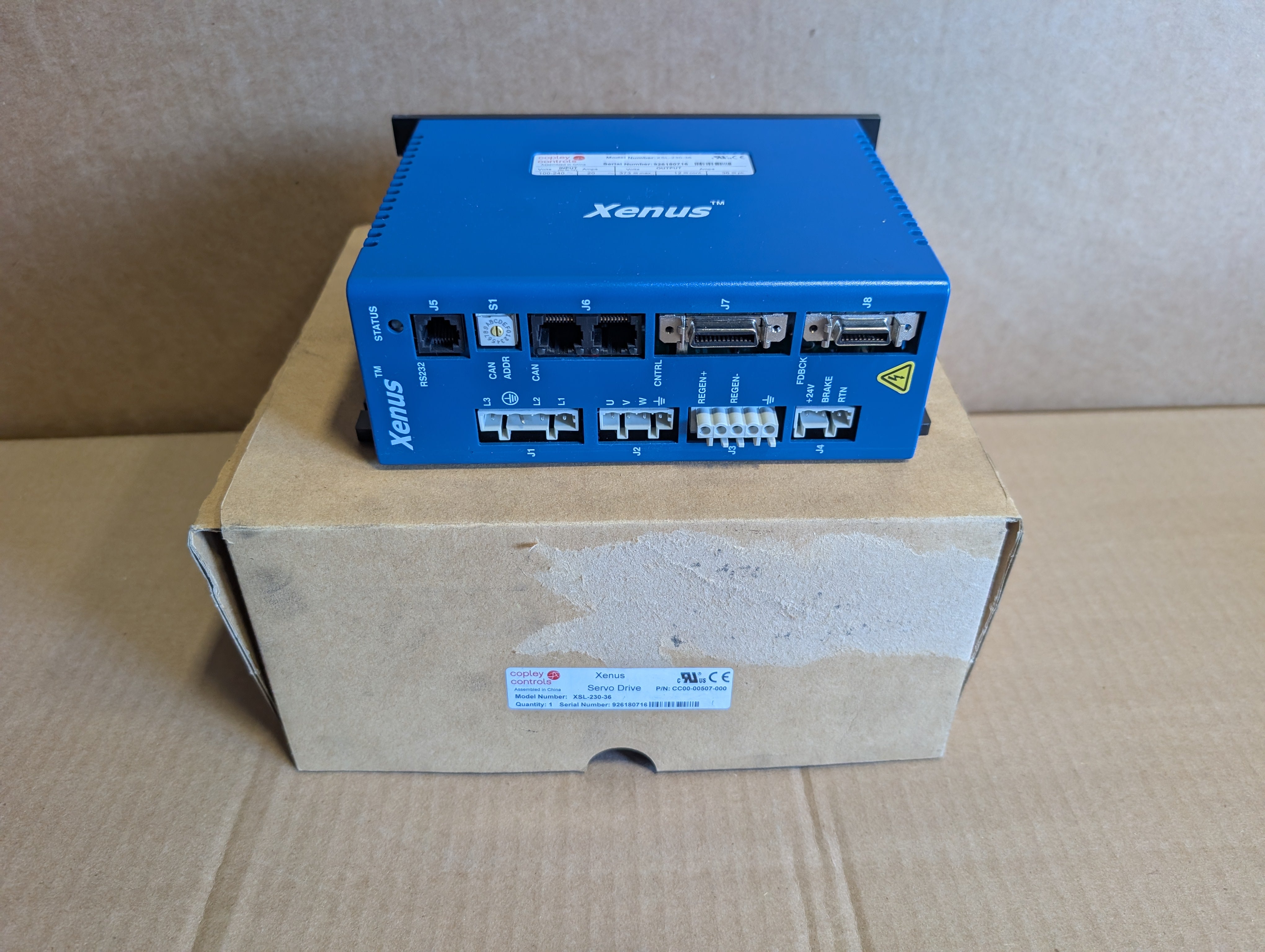 Copley Controls Xenus XSL-230-36 Servo Drive New Open Box