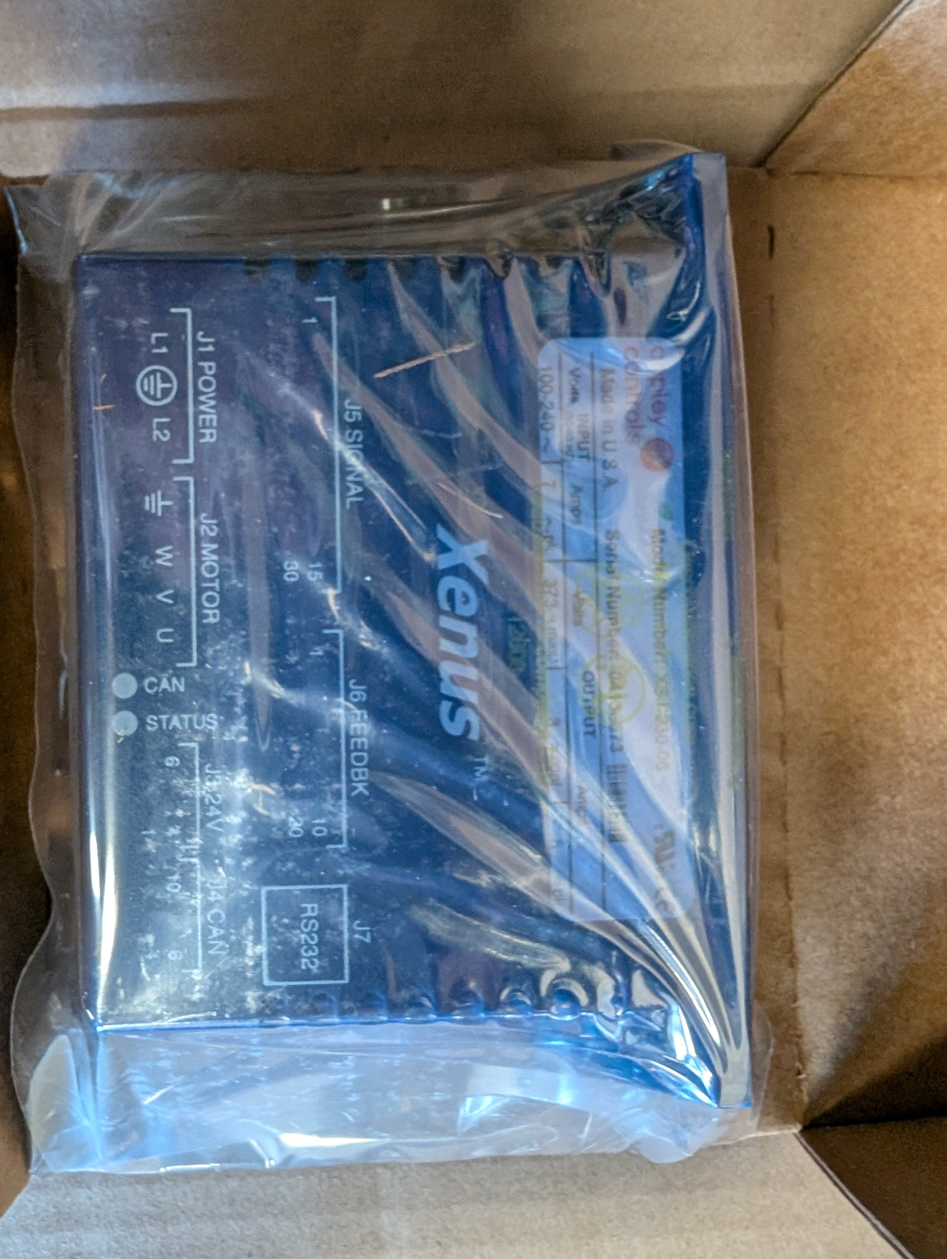 Copley Controls Xenus XSJ-230-06 Servo Drive New NIB