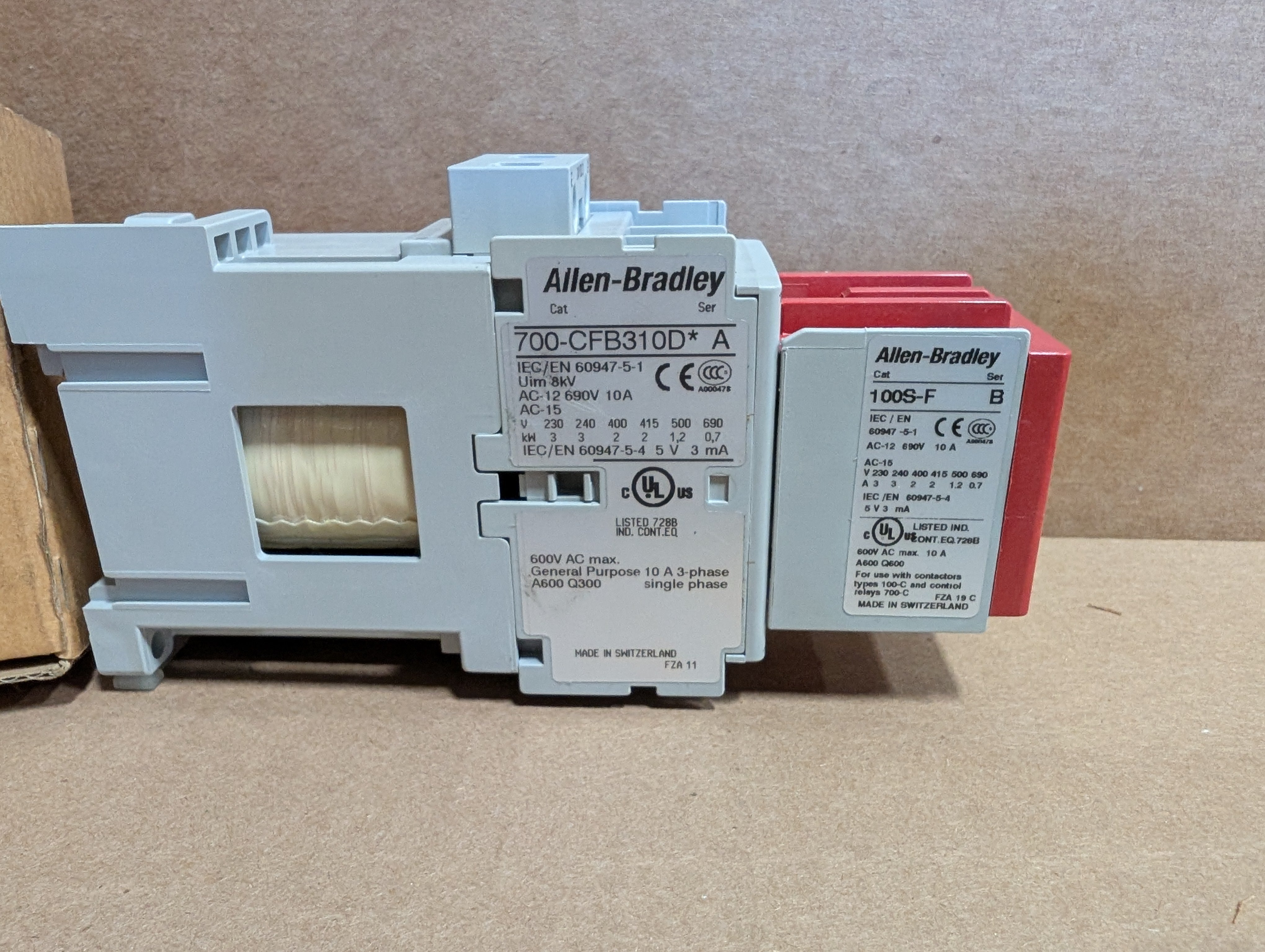 Allen Bradley 700S-CFB620DJC Ser. A Safety Control Relay New NIB