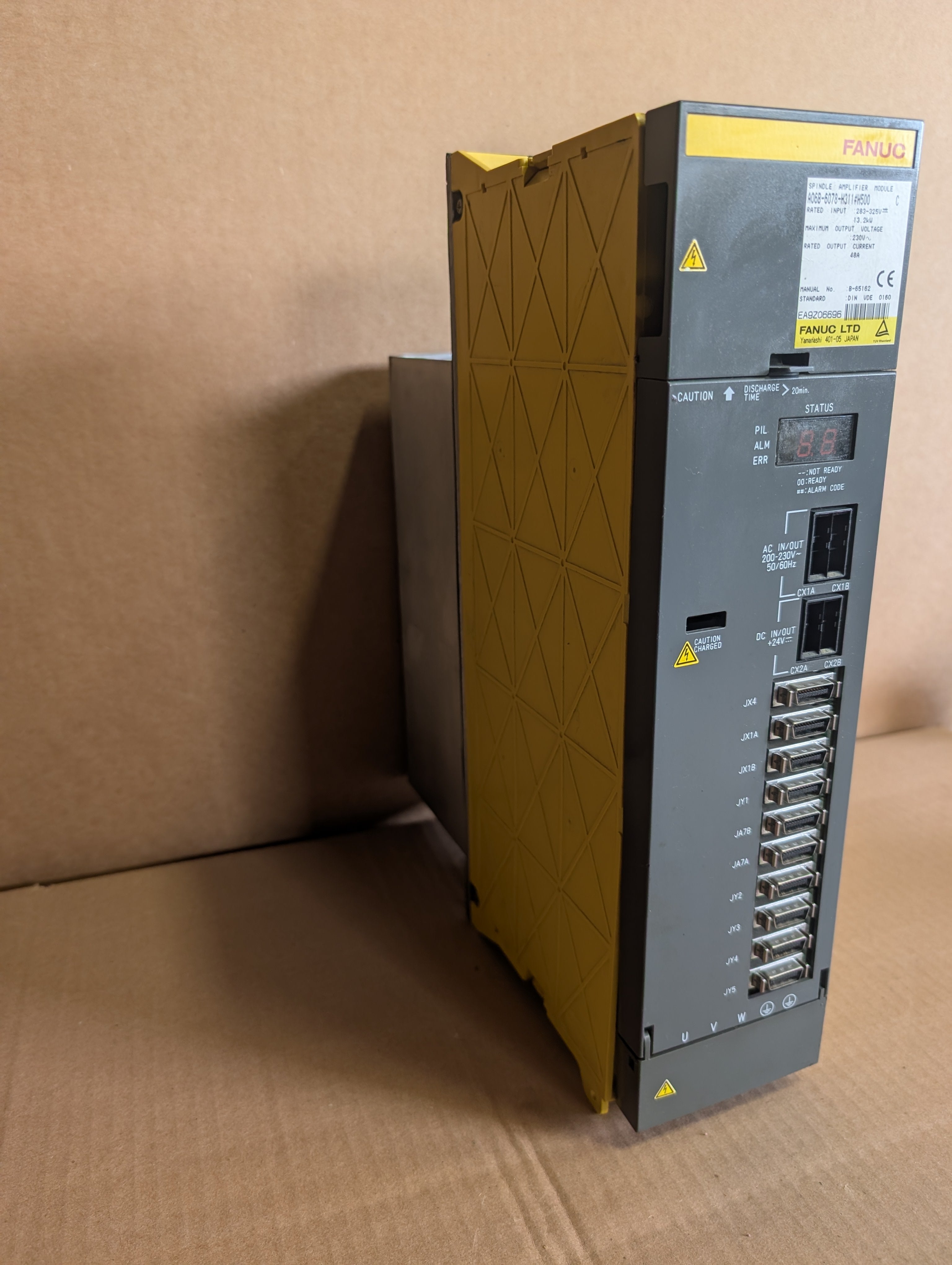 Fanuc A06B-6078-H311#H500 Spindle Amplifier Module Used