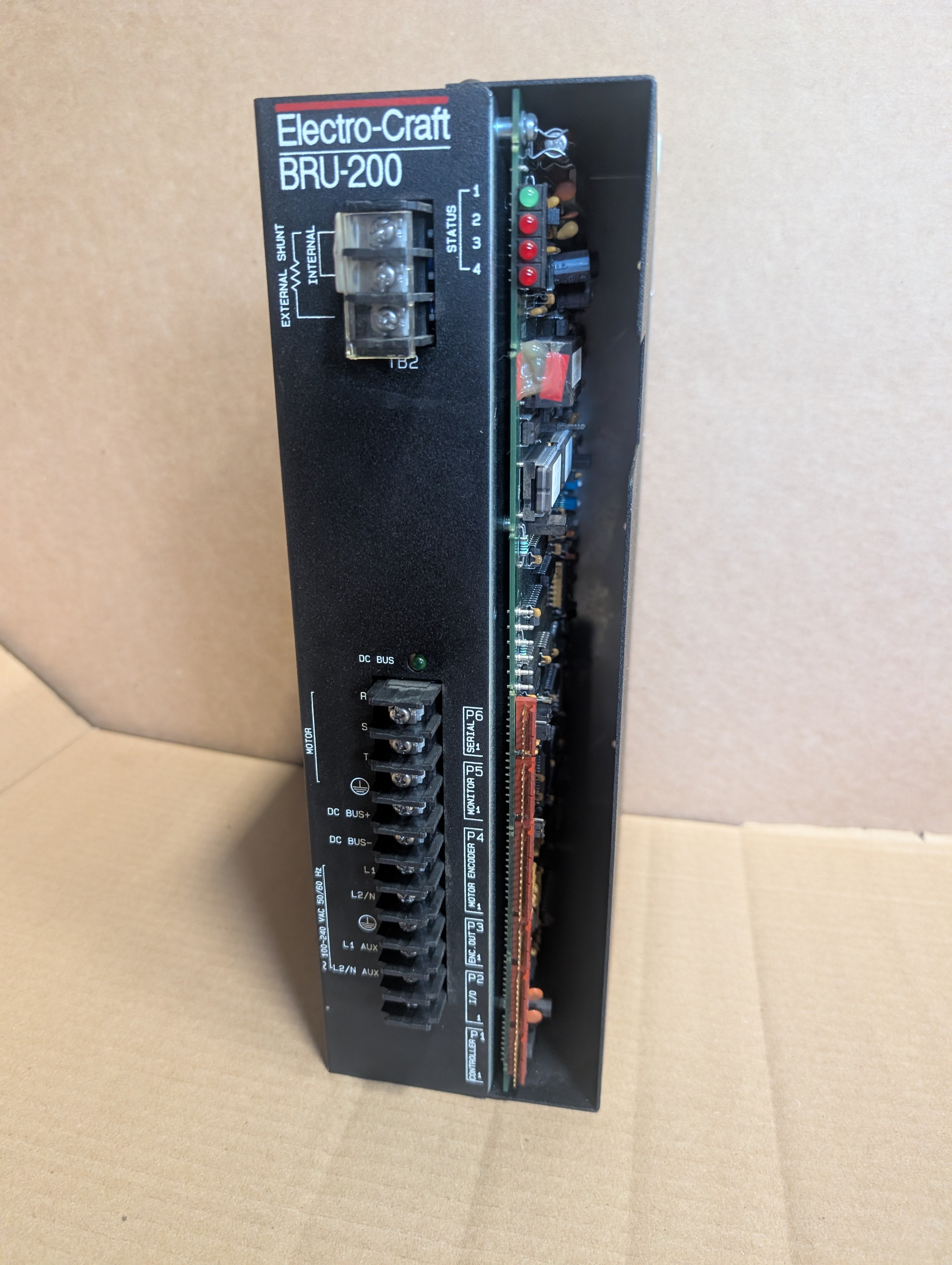 Electro-Craft BRU-200, #9101-1302, DM-20 Servo Drive Used