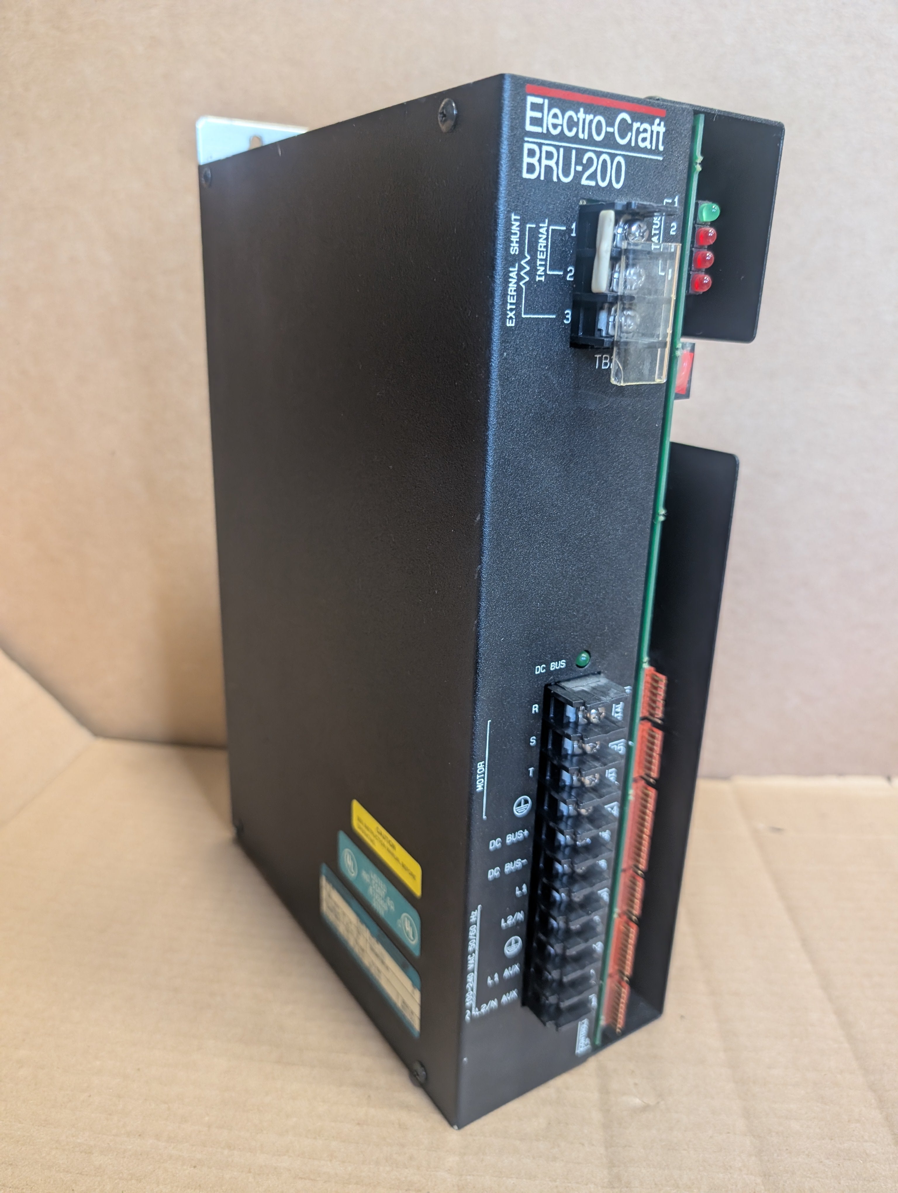 Electro-Craft BRU-200, #9101-1302, DM-20 Servo Drive Used