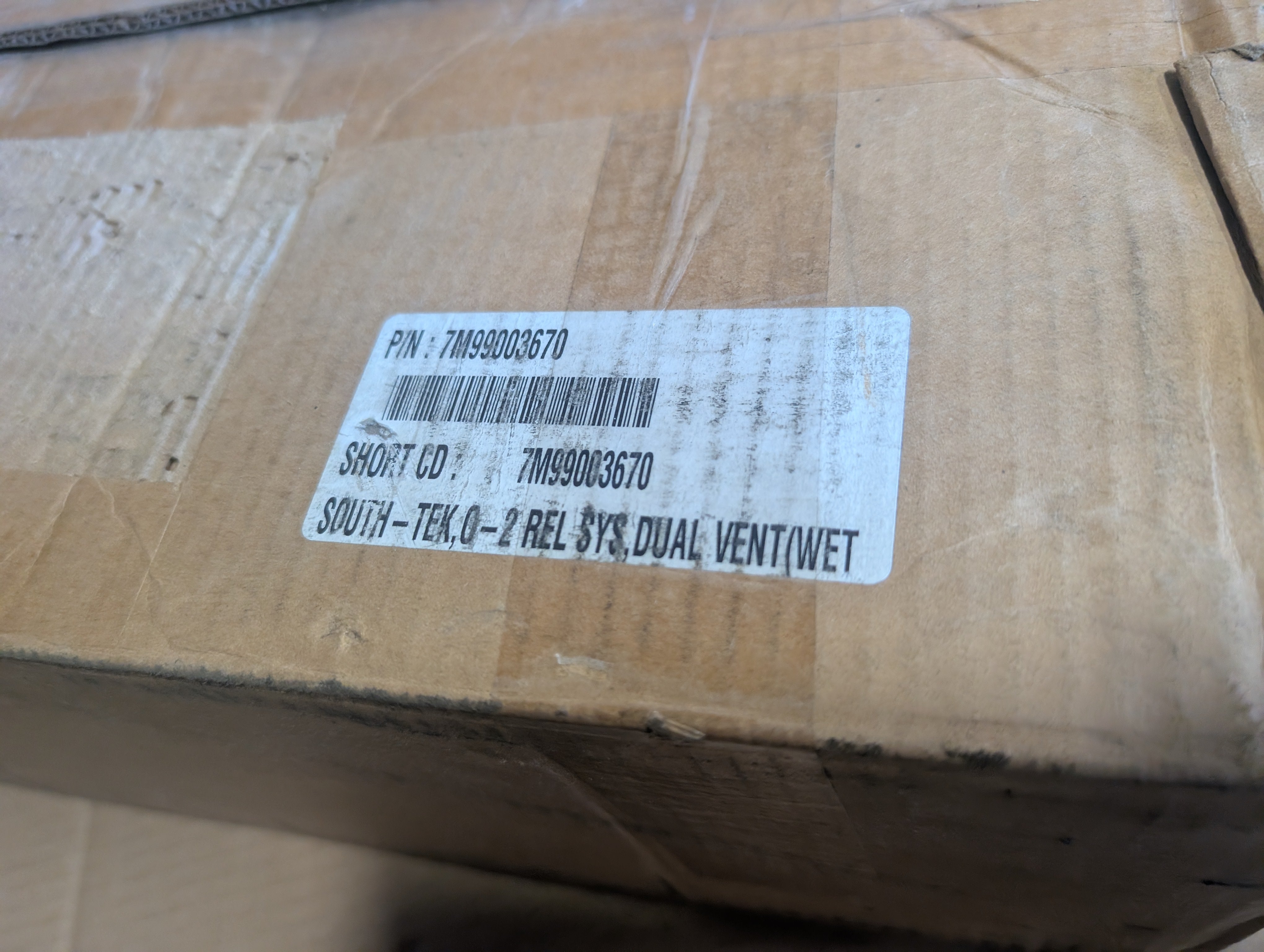 South-Tek 7M99003670 DeOx™ Dual Vent O2 Release System New