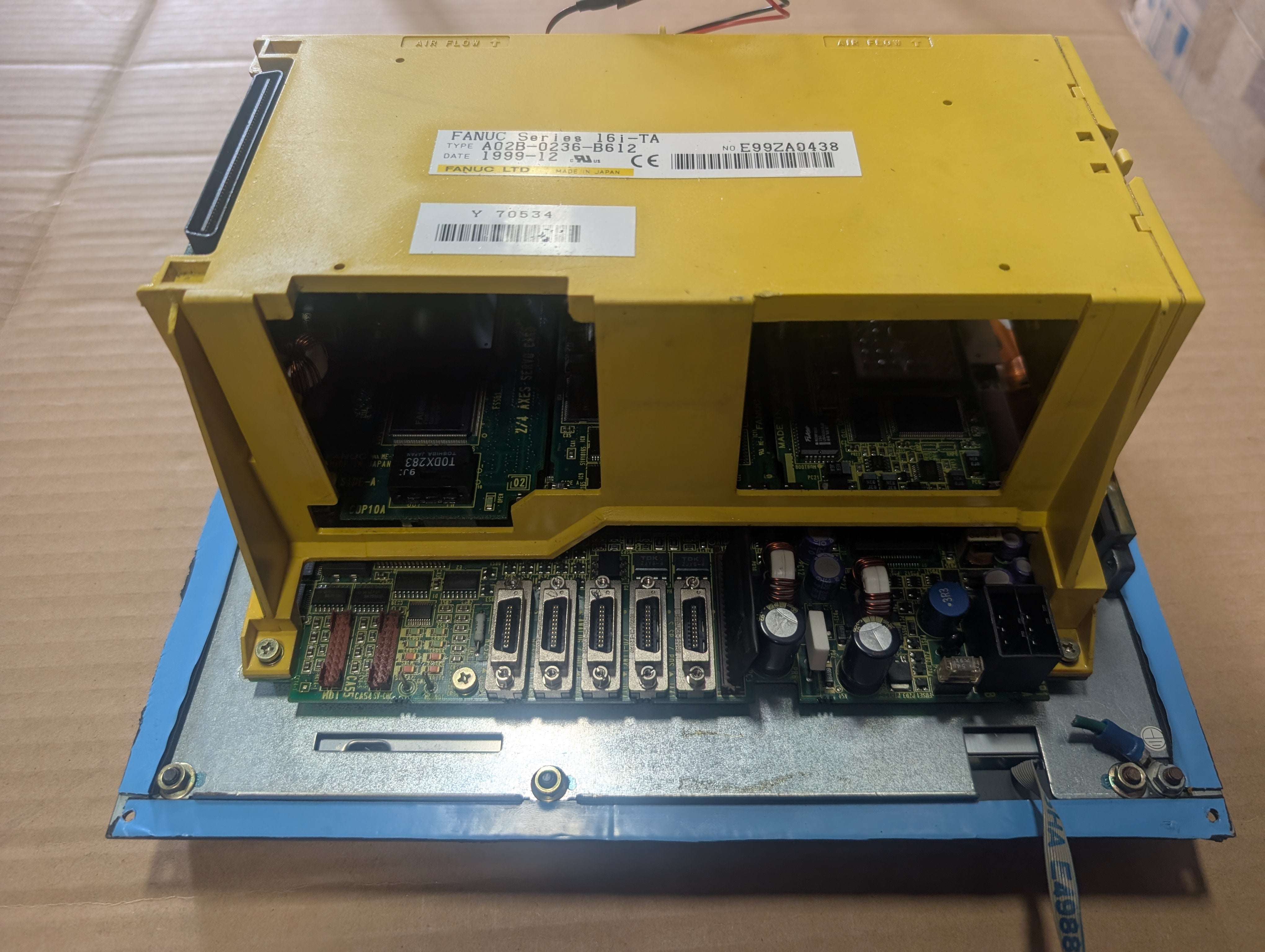 Fanuc A02B-0236-B612 16i-T Control Used