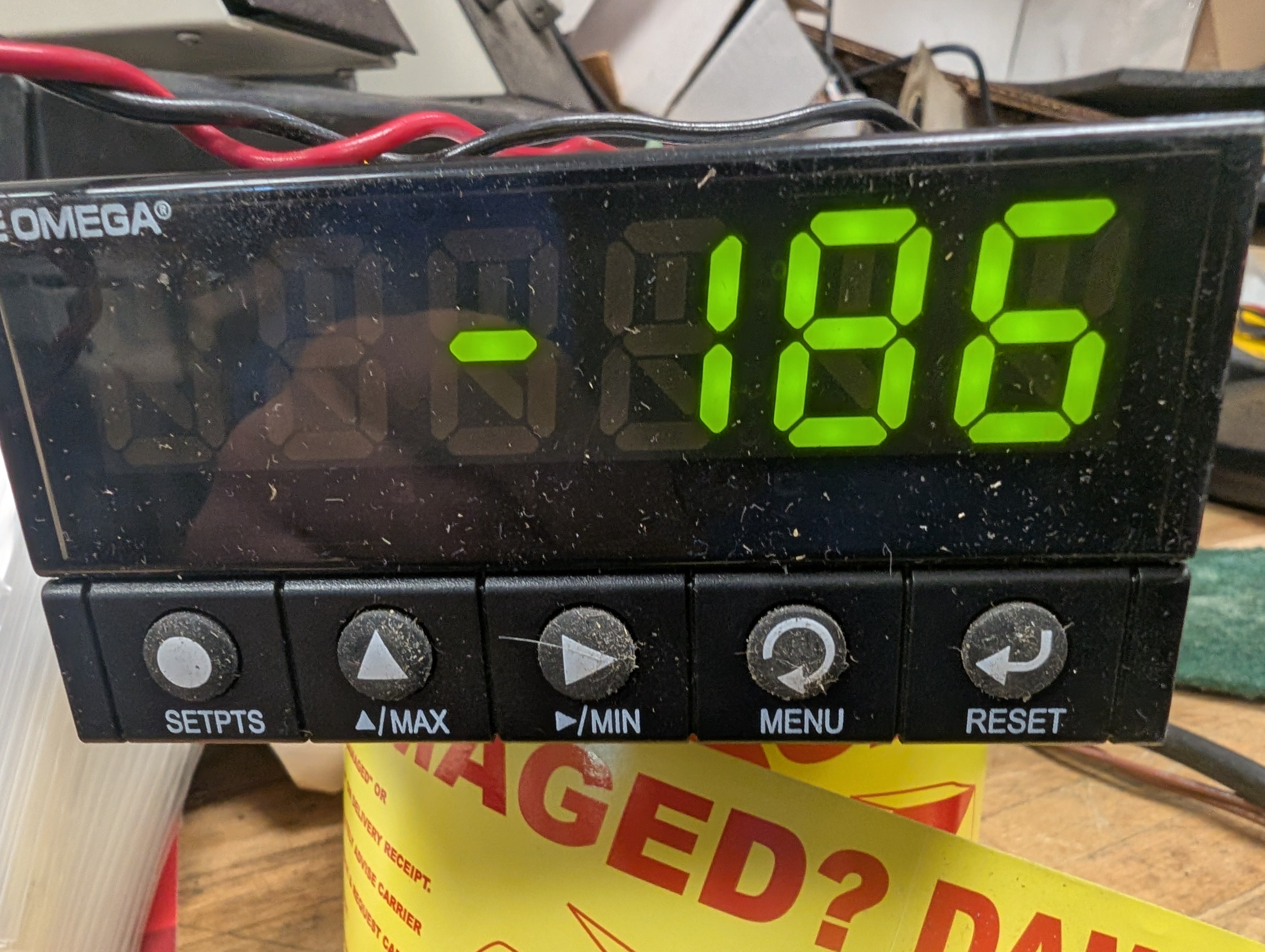 Omega DP41-B-DC-A-EI Ultra High-Performance 1/8 DIN Panel Meter