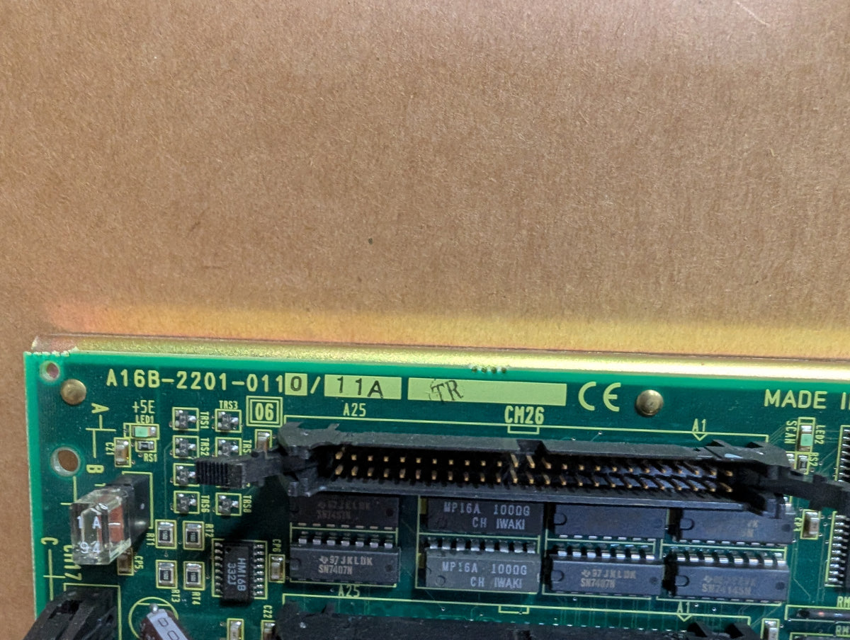 Amada Fanuc A16B-2201-0110 /11A Vipros Control Board Used