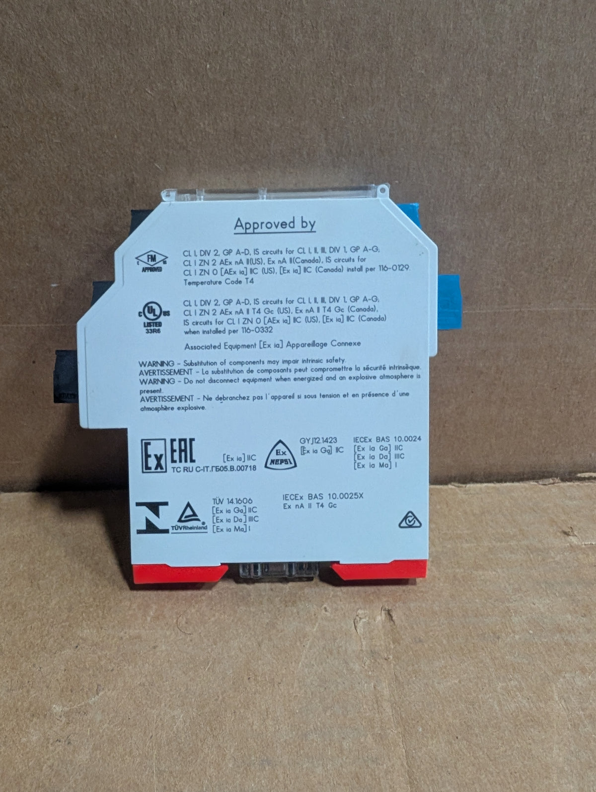 Allen Bradley 937TH-AIRRP-DC1 Intrinsic Safety Isolator Temp Repeater 24VDC Used