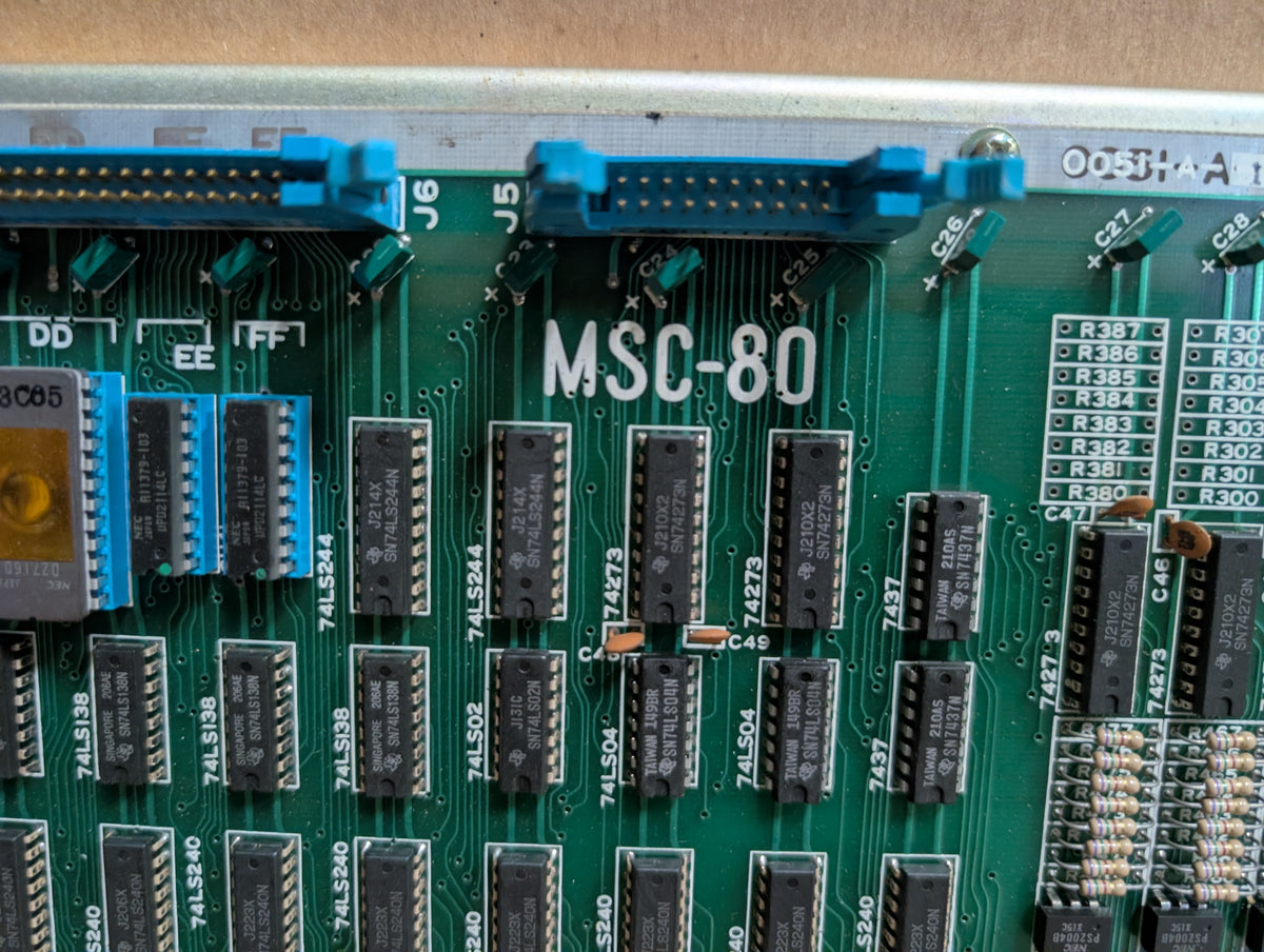 Matsuura 0051-A-16-E MSC-80 Drive Board Used